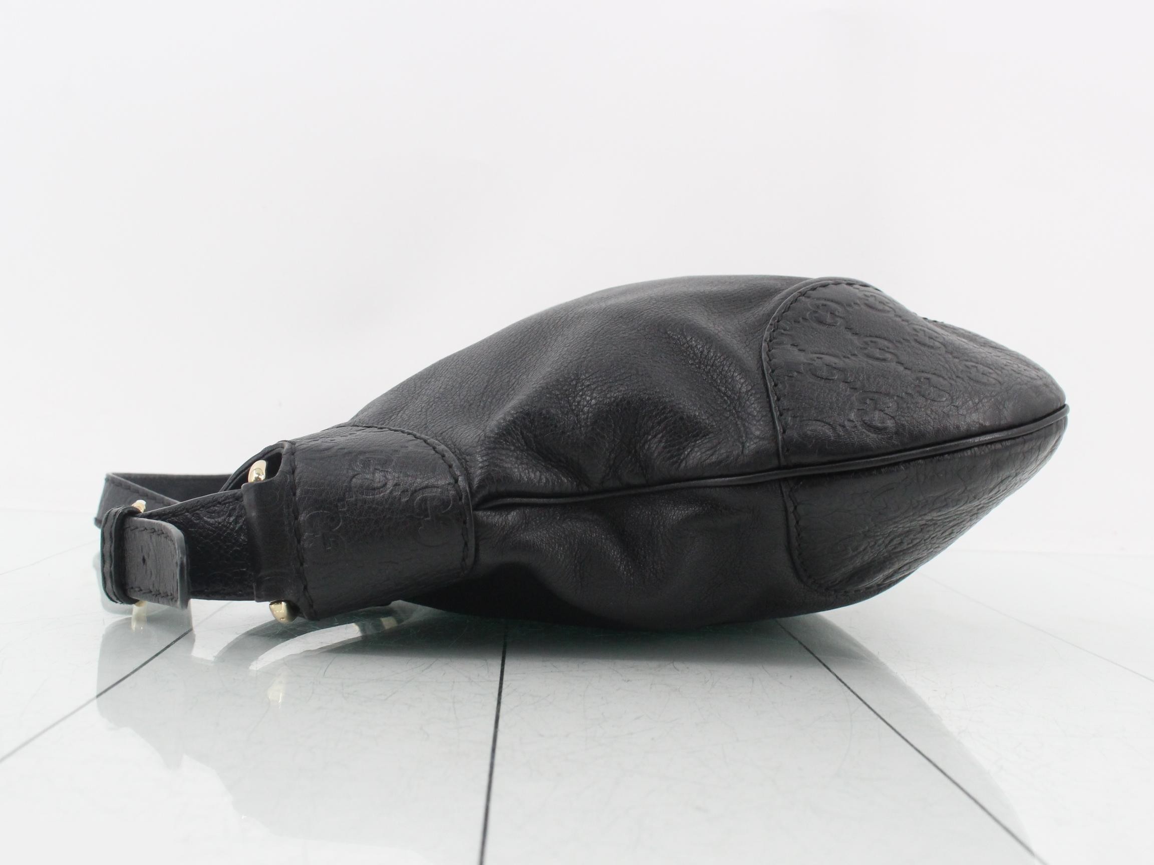 GG Leather Shoulder Bag — view 4
