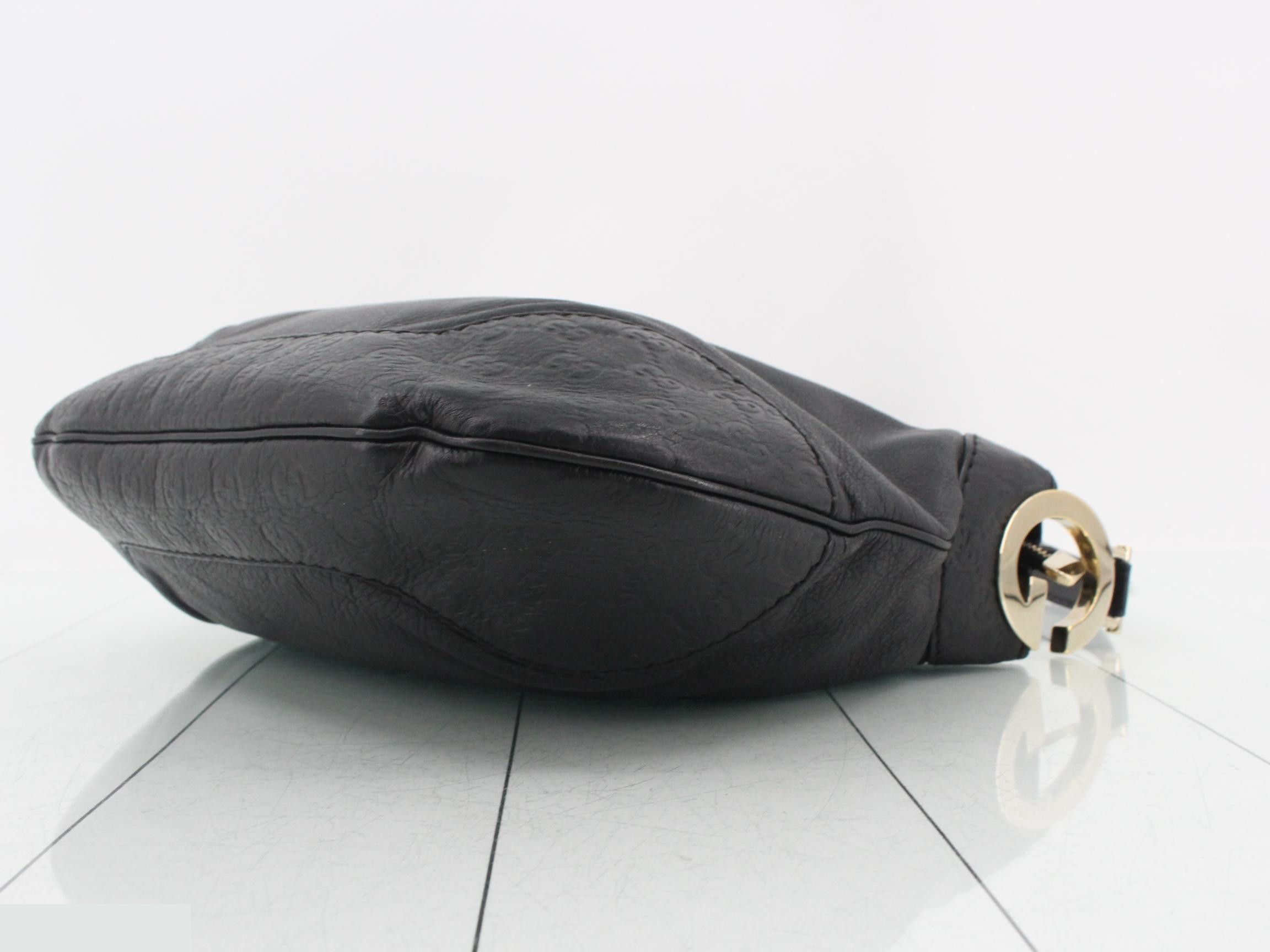 GG Leather Shoulder Bag — view 6