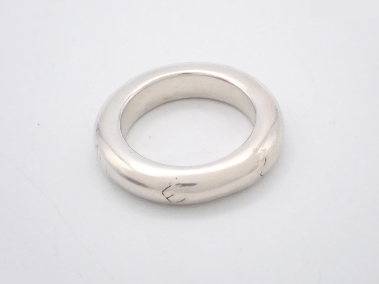 ring, sterling silver (925), 9.6g, logo, size #12 — view 2
