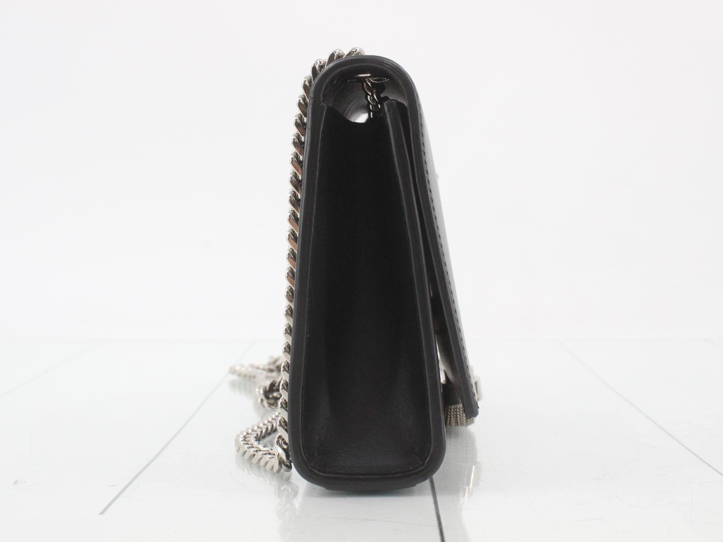Kate Leather Chain Shoulder Bag — view 4