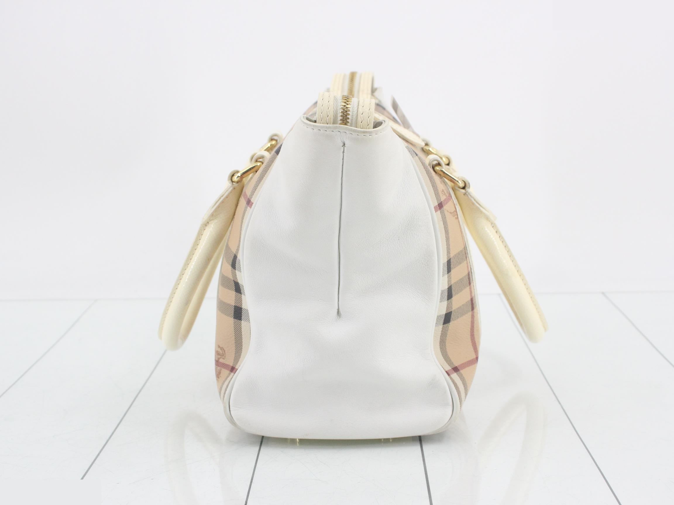 Other lines: Bags/Handbags, PVC, Leather, Check, White — view 4