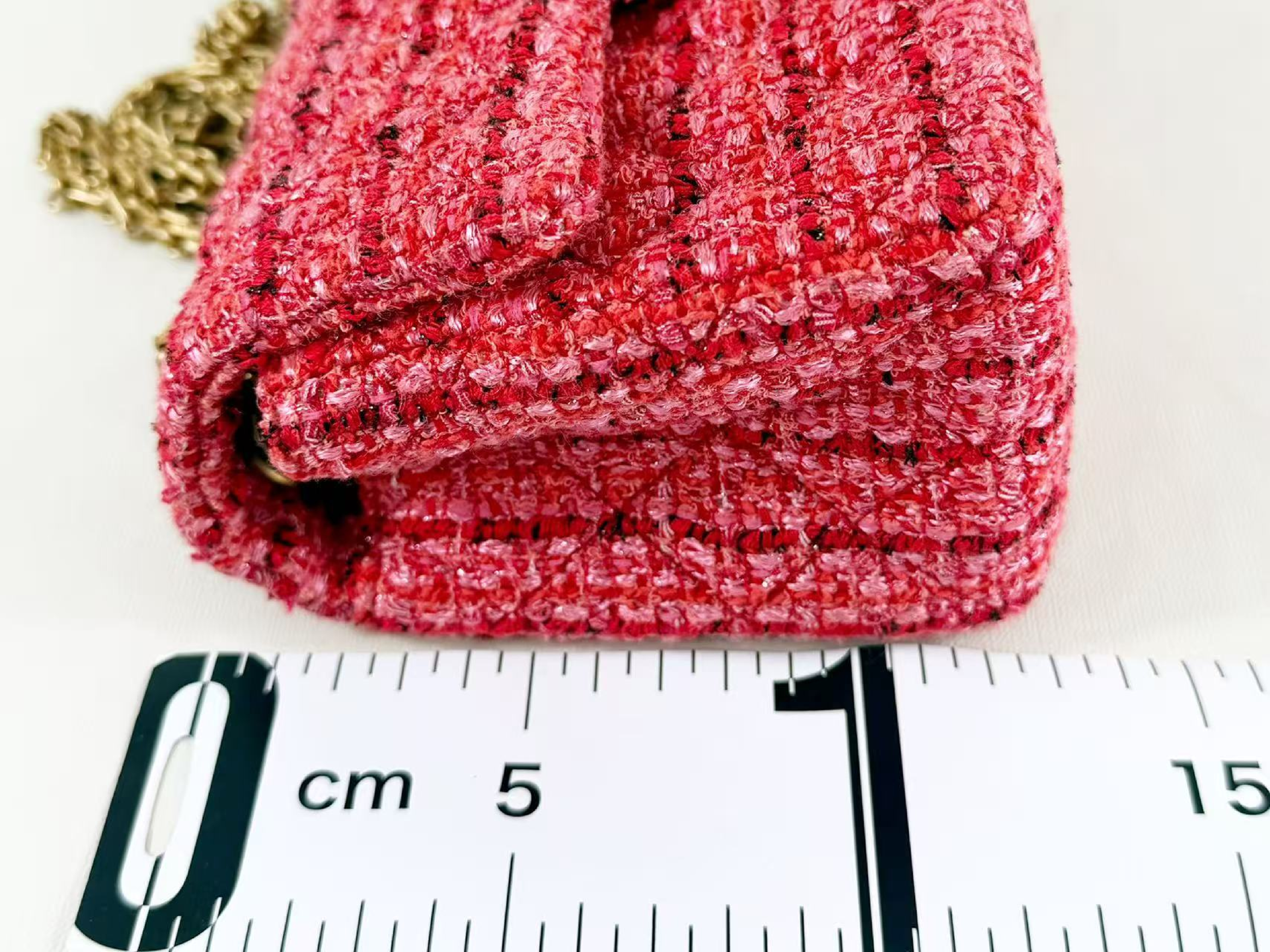Mini Mat Tweed 2.55 W20/H13/D8cm approx. 29th series [Comes with dust bag, authenticity card, and seal] Vintage gold hardware Shoulder bag 29545532 Shoulder bag — view 5