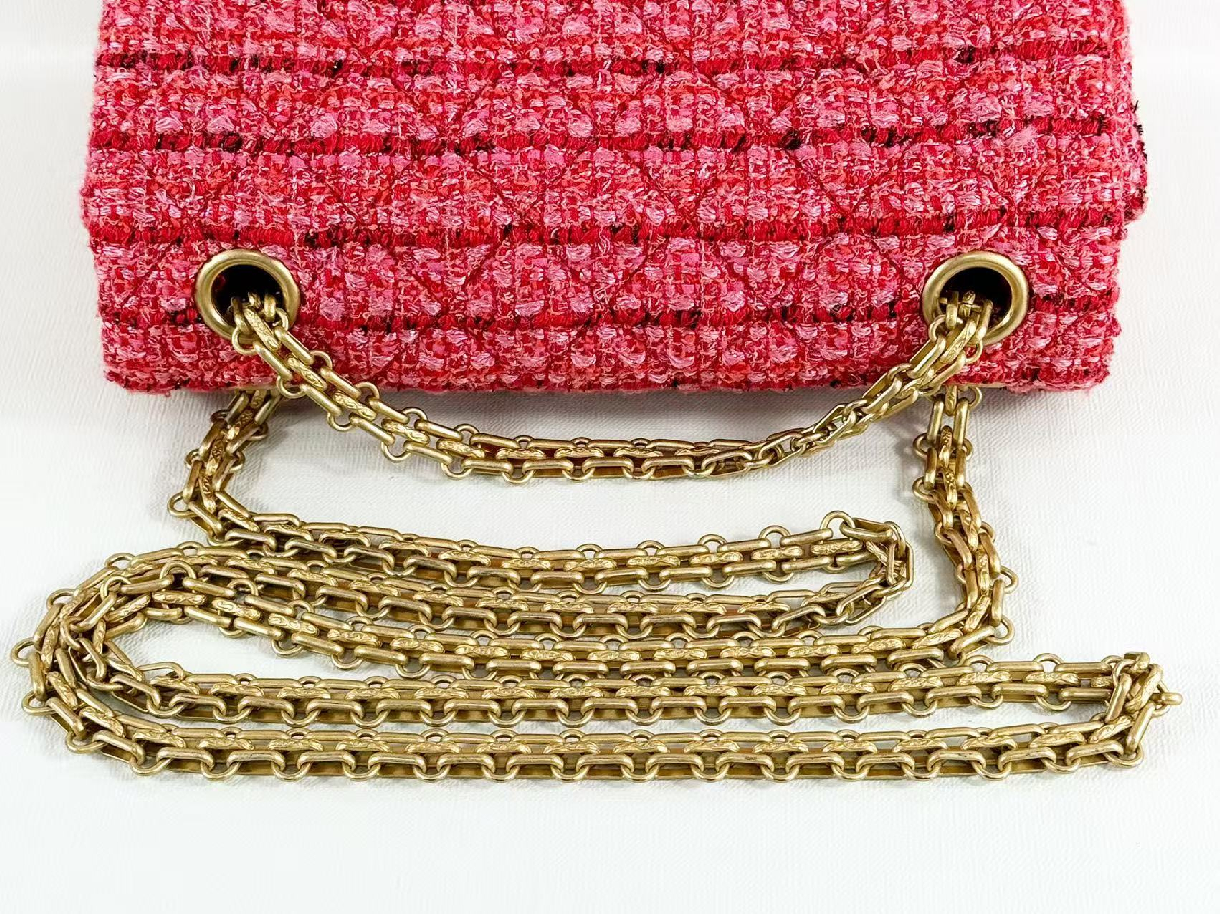 Mini Mat Tweed 2.55 W20/H13/D8cm approx. 29th series [Comes with dust bag, authenticity card, and seal] Vintage gold hardware Shoulder bag 29545532 Shoulder bag — view 7