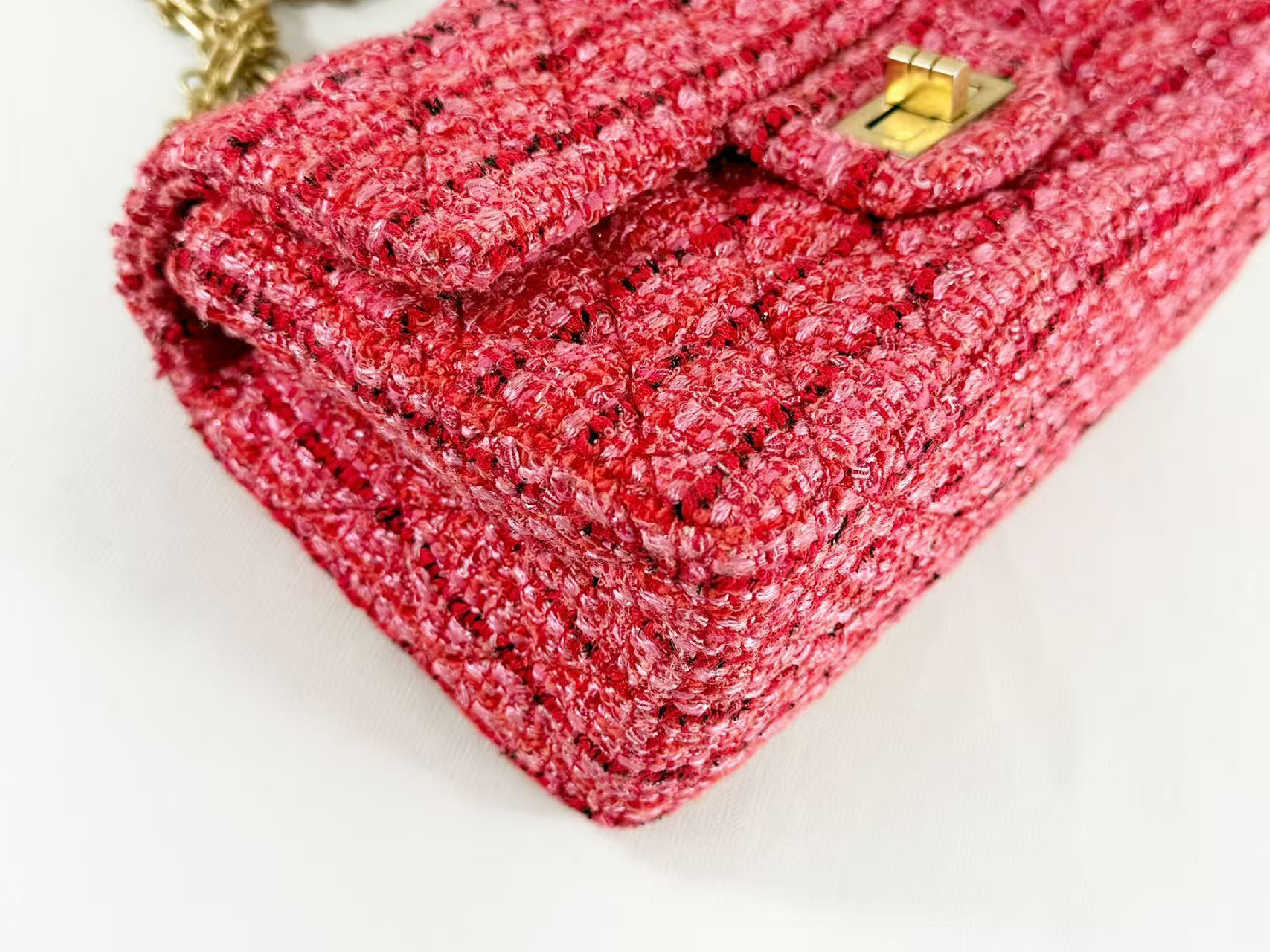 Mini Mat Tweed 2.55 W20/H13/D8cm approx. 29th series [Comes with dust bag, authenticity card, and seal] Vintage gold hardware Shoulder bag 29545532 Shoulder bag — view 8