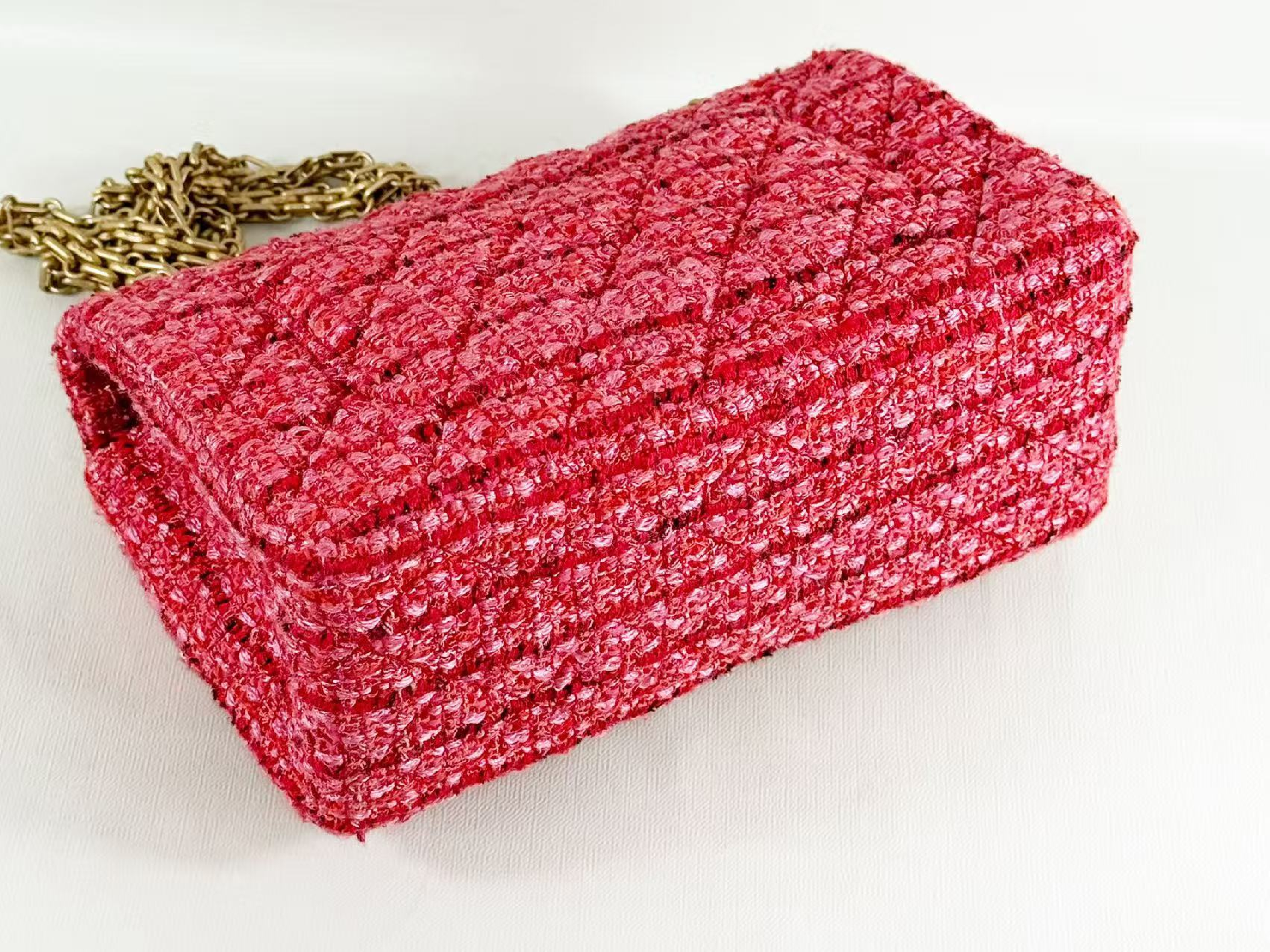 Mini Mat Tweed 2.55 W20/H13/D8cm approx. 29th series [Comes with dust bag, authenticity card, and seal] Vintage gold hardware Shoulder bag 29545532 Shoulder bag — view 10