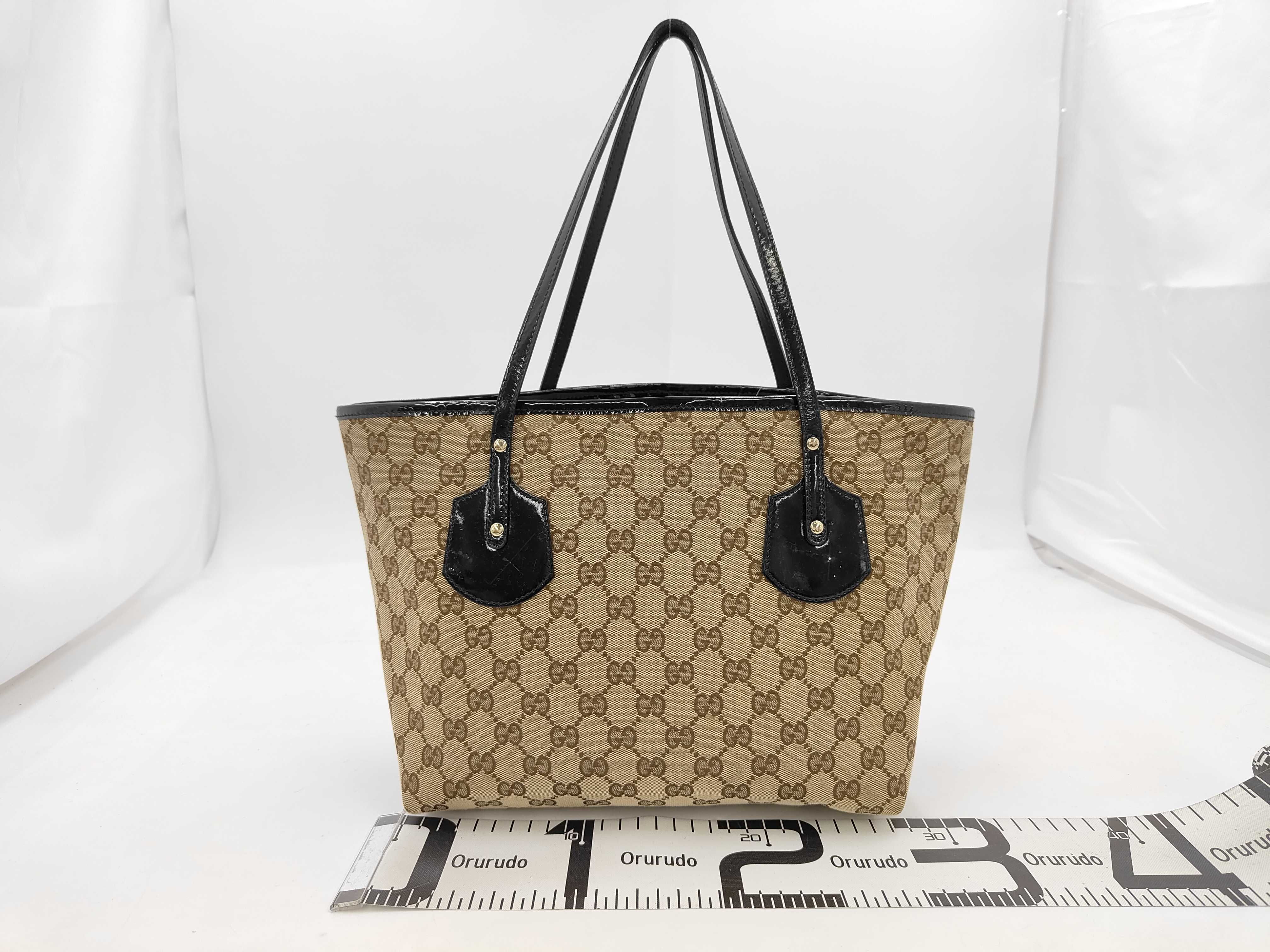 GG Canvas Enamel Tote Bag — view 2