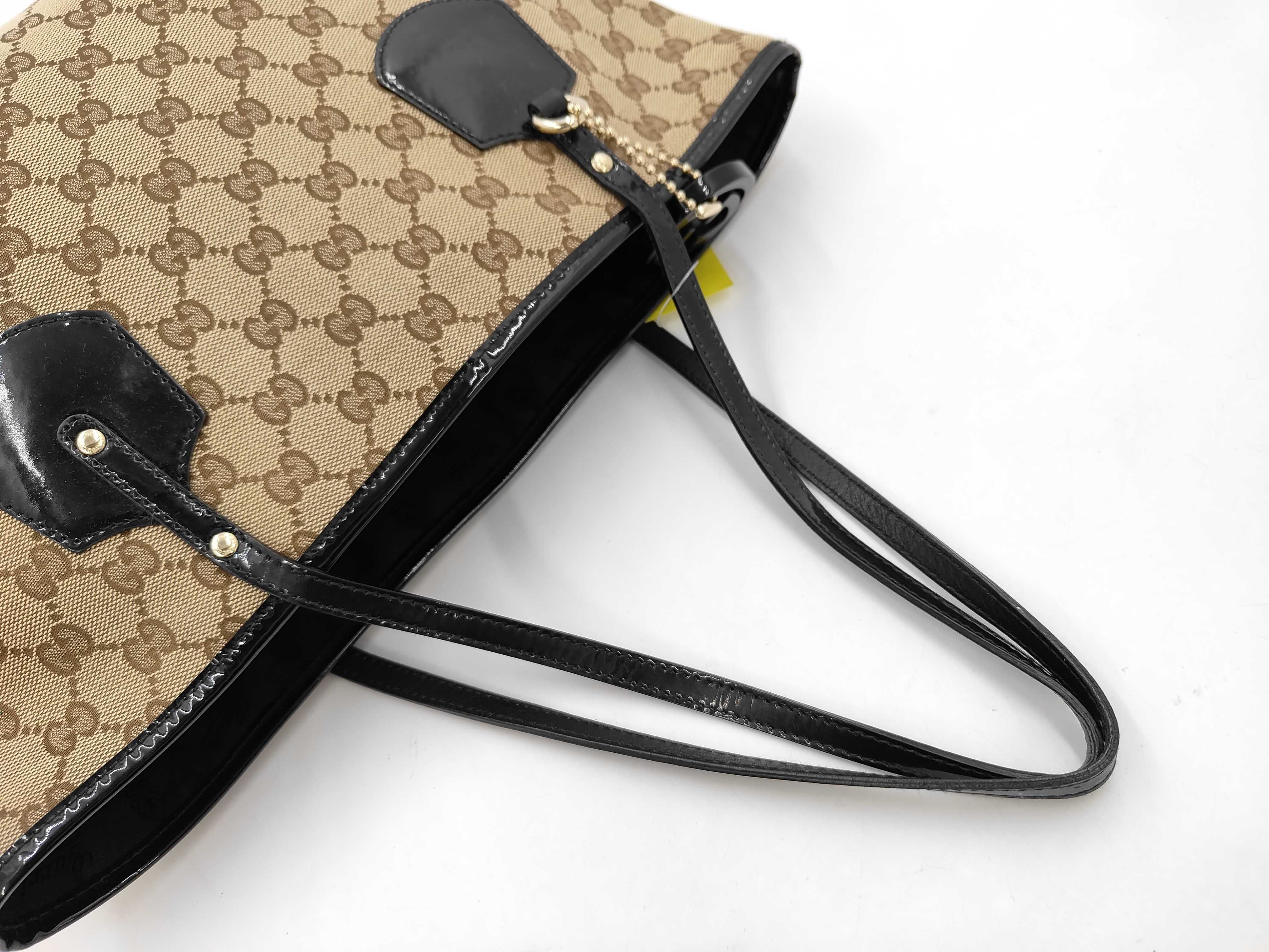 GG Canvas Enamel Tote Bag — view 4