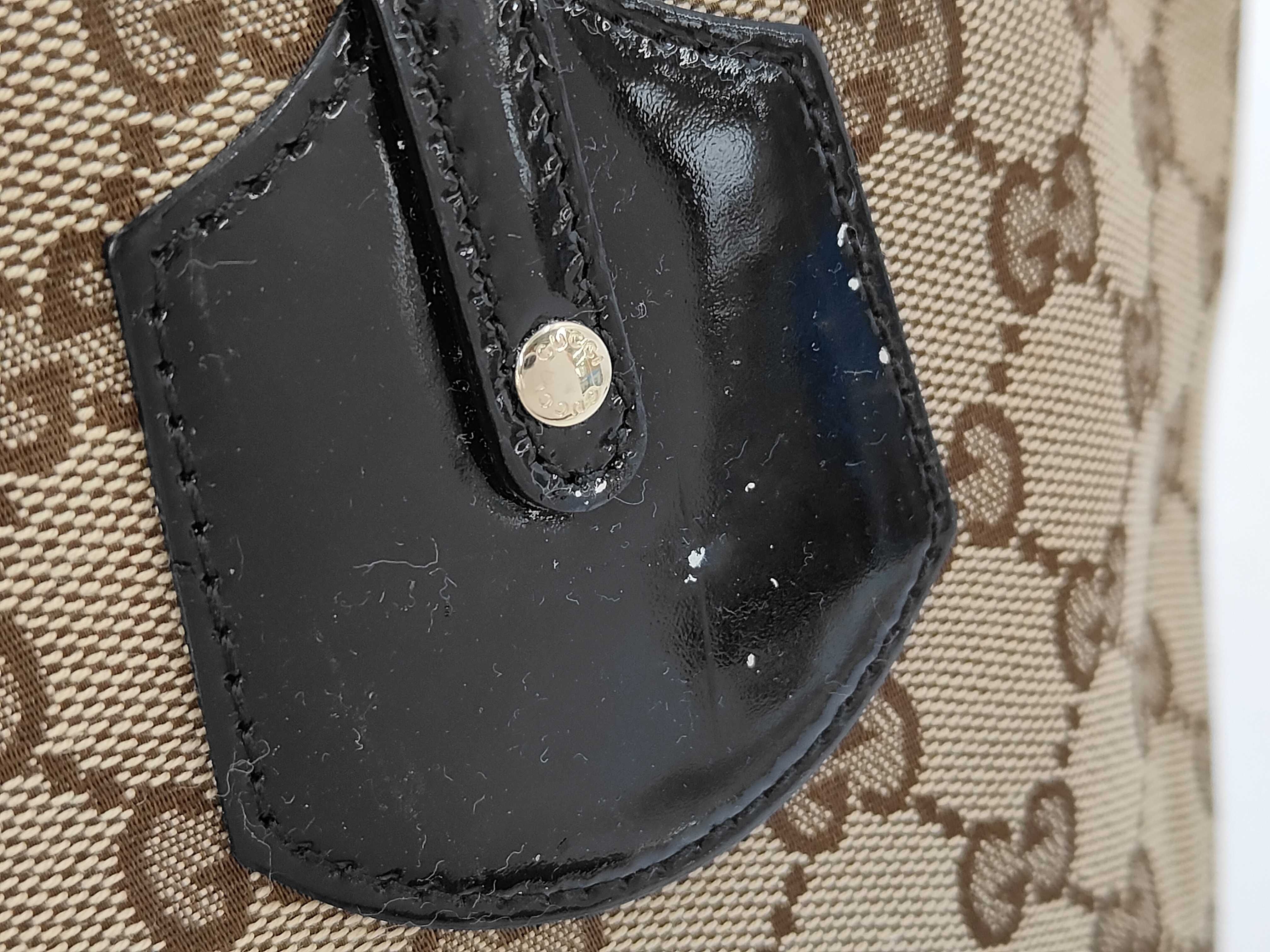 GG Canvas Enamel Tote Bag — view 8