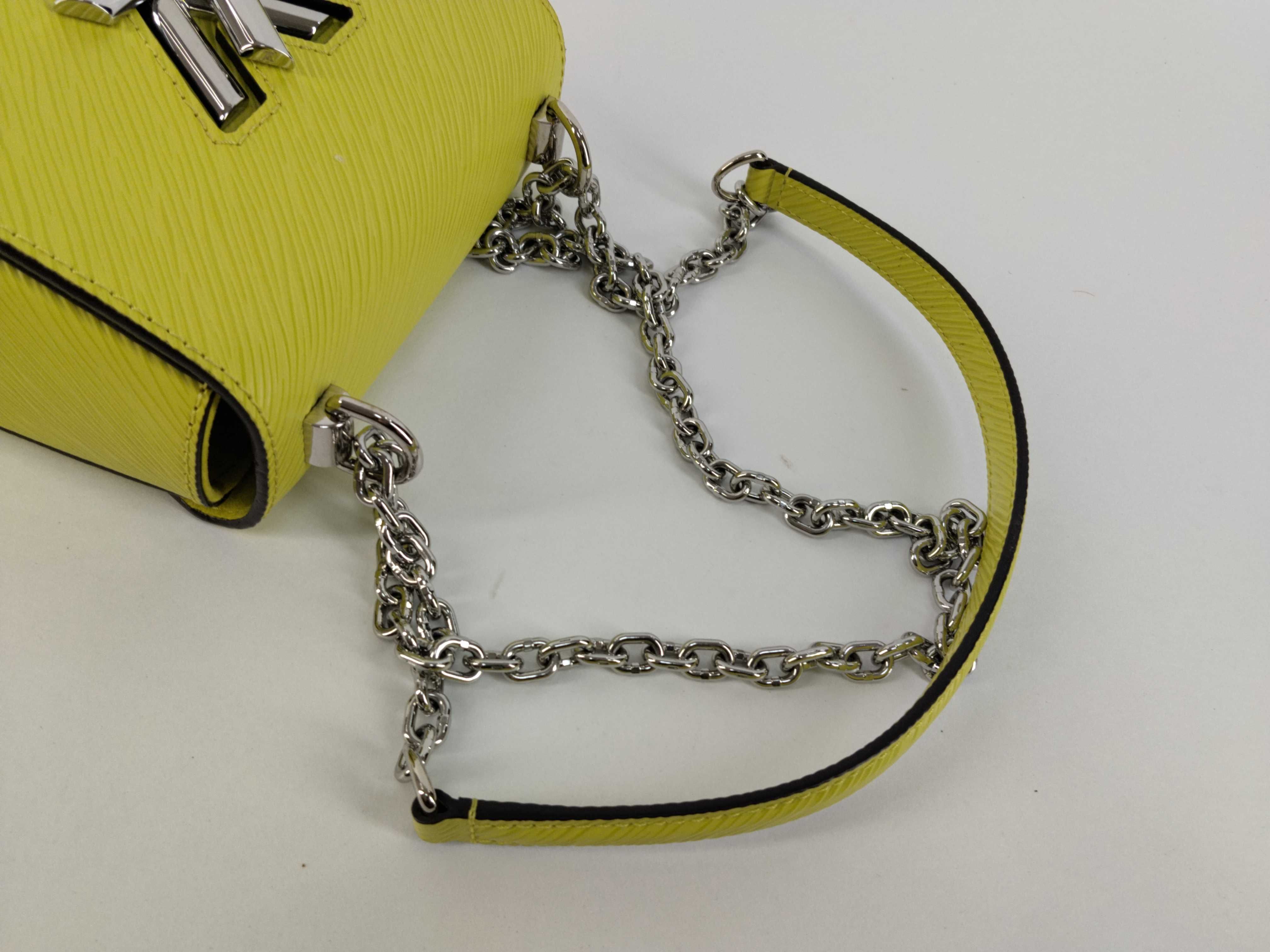 EPI TWIST MINI YELLOW Shoulder Bag — view 3