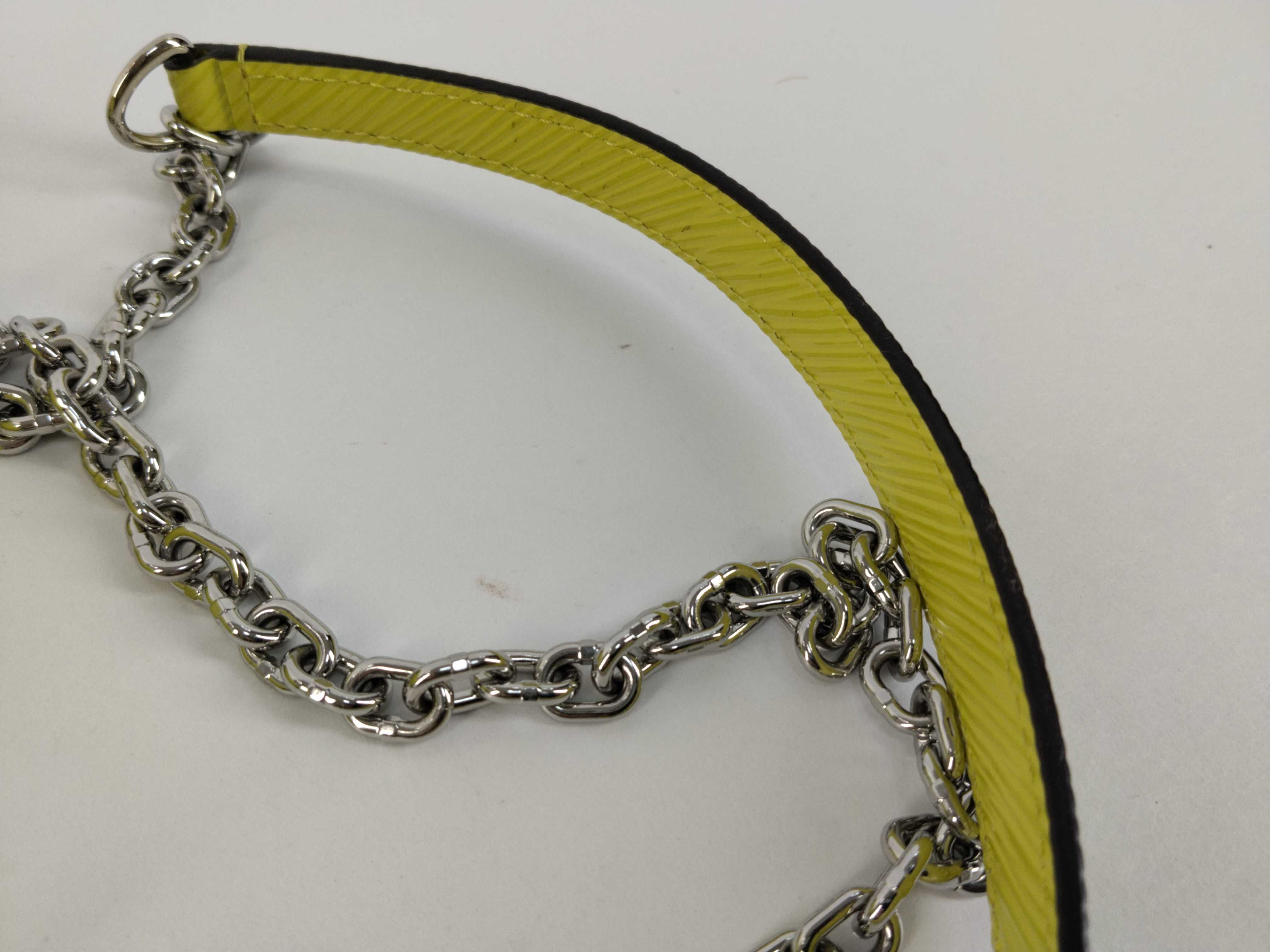 EPI TWIST MINI YELLOW Shoulder Bag — view 4
