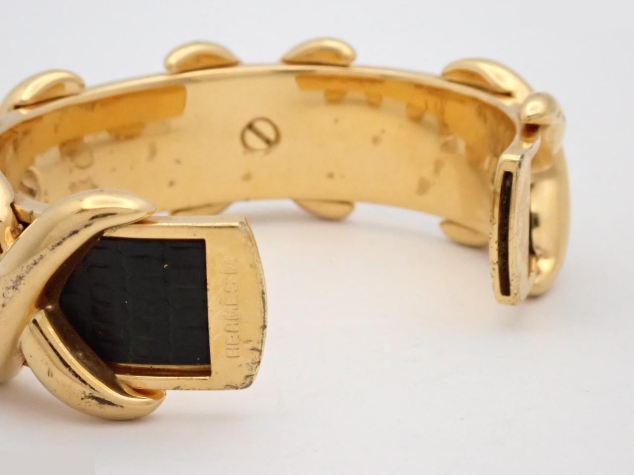 Lizard Cross Gold Bracelet, Wrist Circumference Approx. 16.5cm — view 3