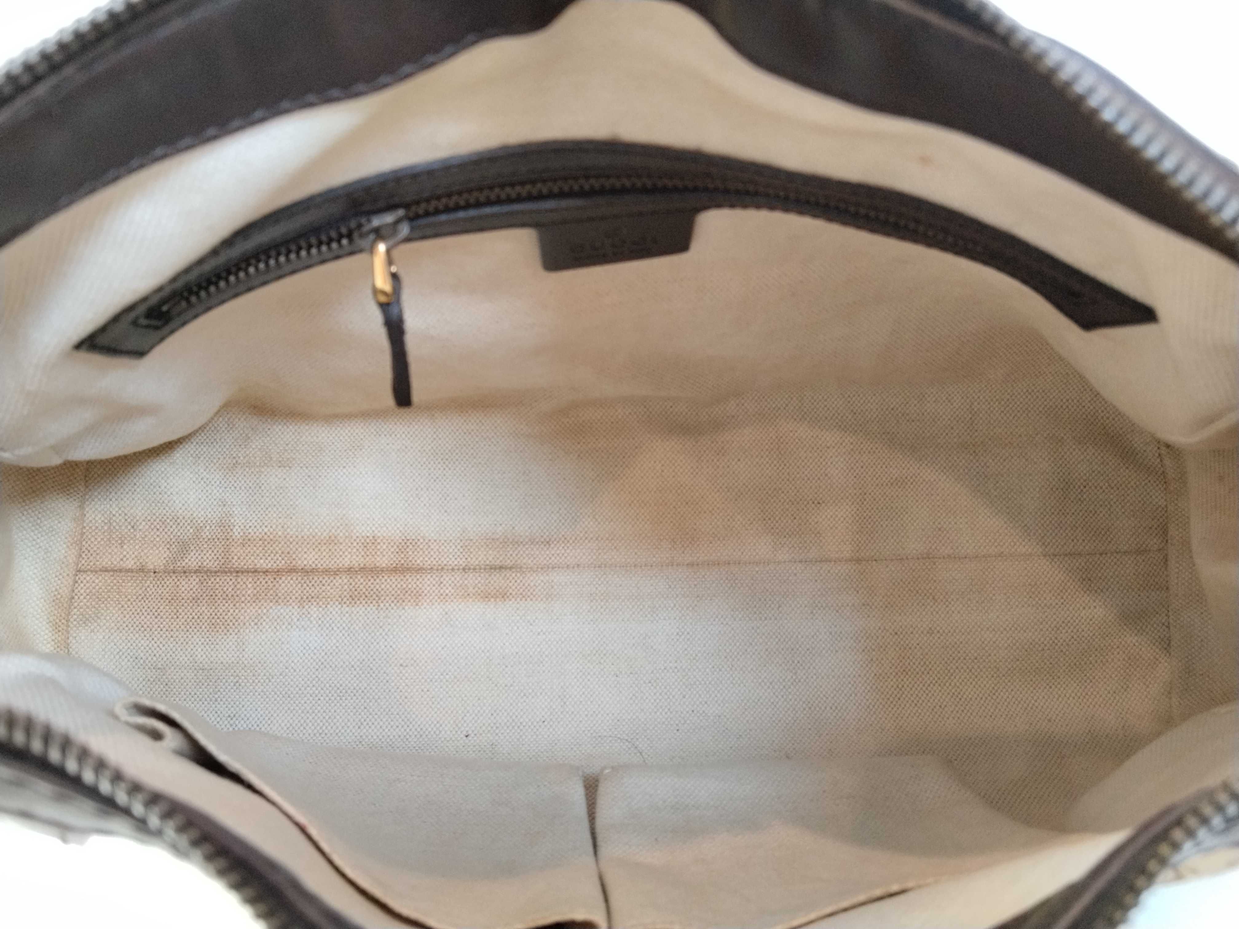 GG Canvas GG Sukey Canvas Shoulder Bag Brown Handbag — view 10