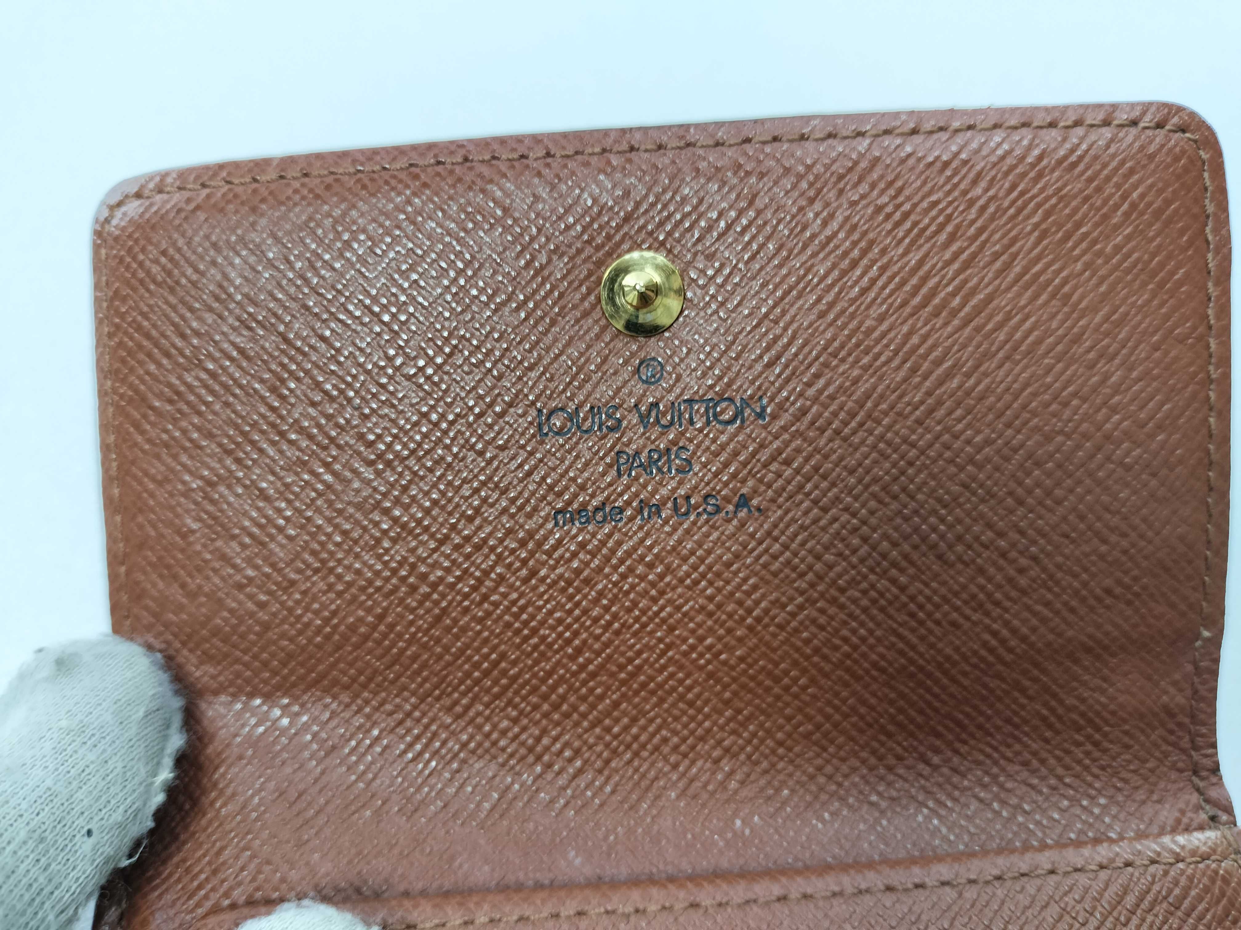 Monogram Portemonnaie Billet Carte Credit Wallet — view 9
