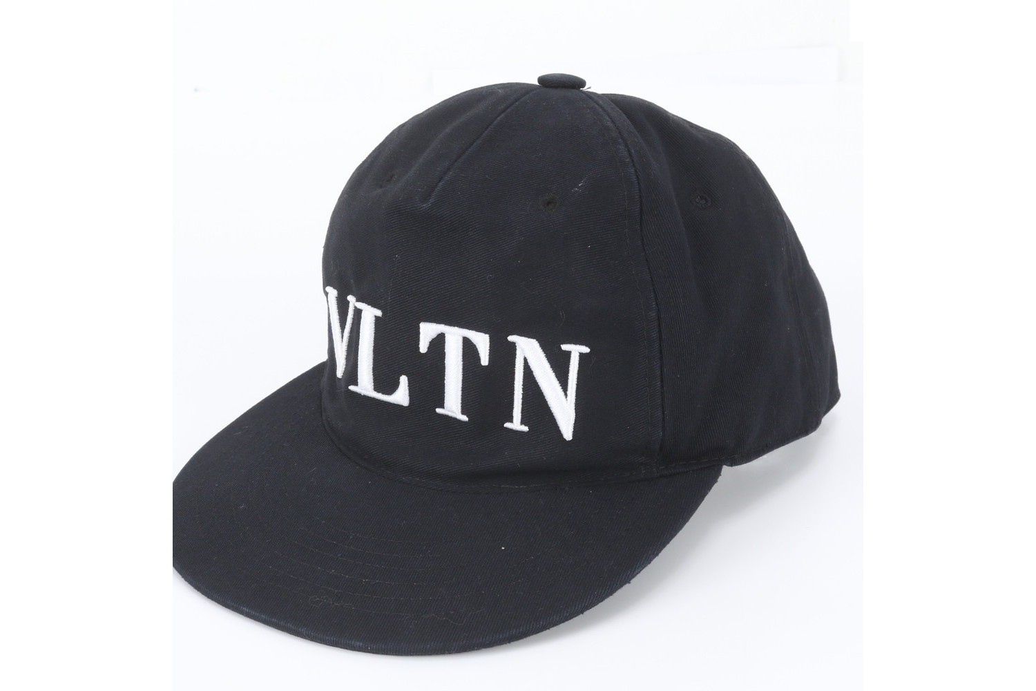Tag attached VLTN logo embroidered baseball cap size 58 hat — view 3