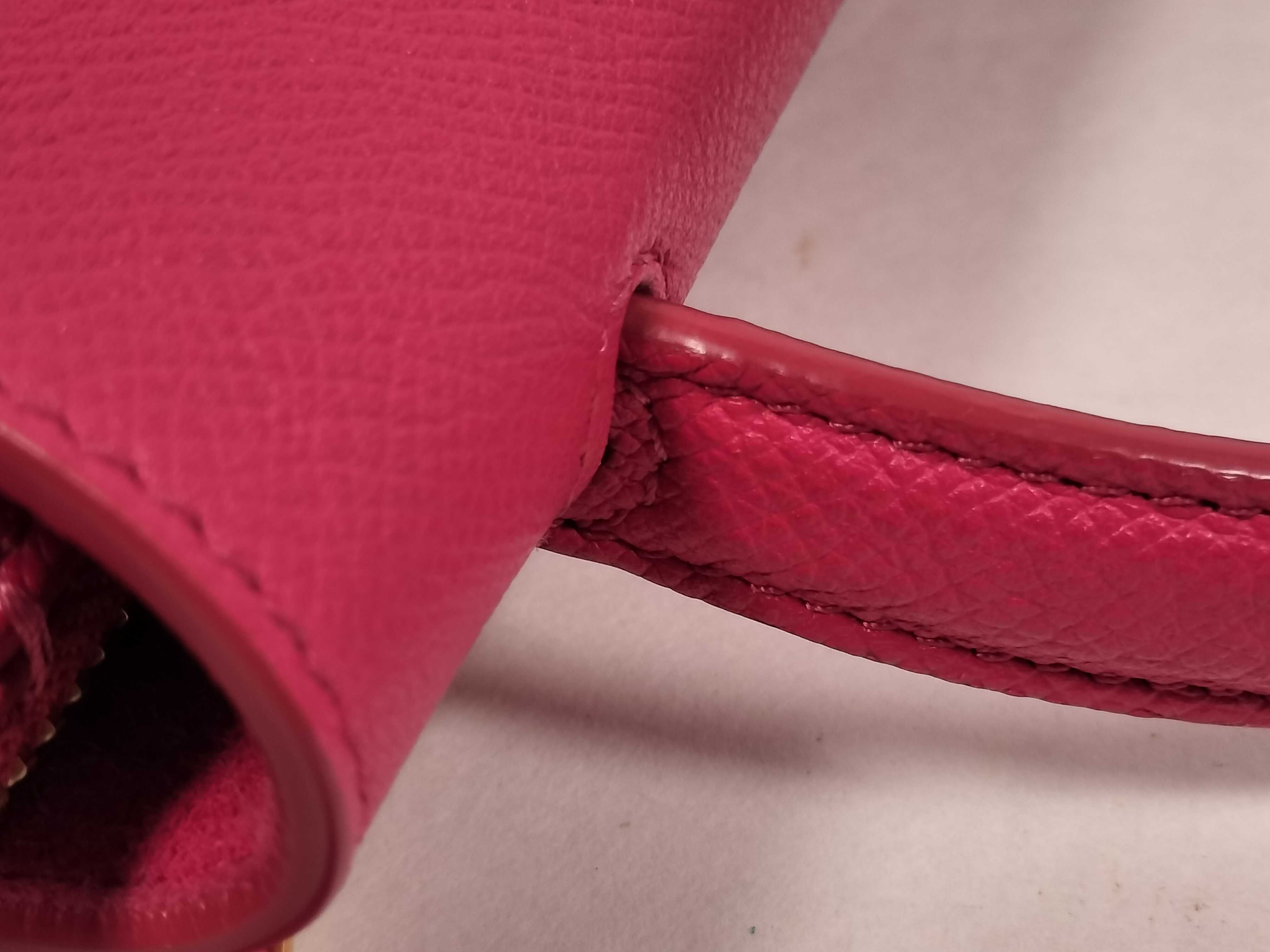 Belt Bag Nano Pink Leather 2-way Handbag — view 5