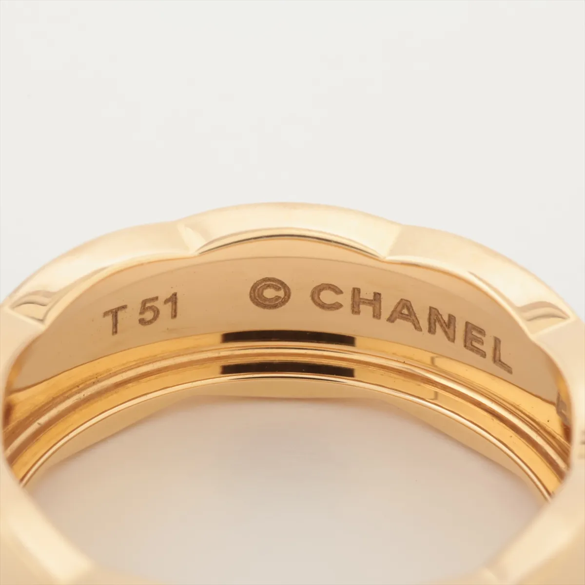 Coco Crush Ring 750(YG) 6.4g 51 B18583 — view 3