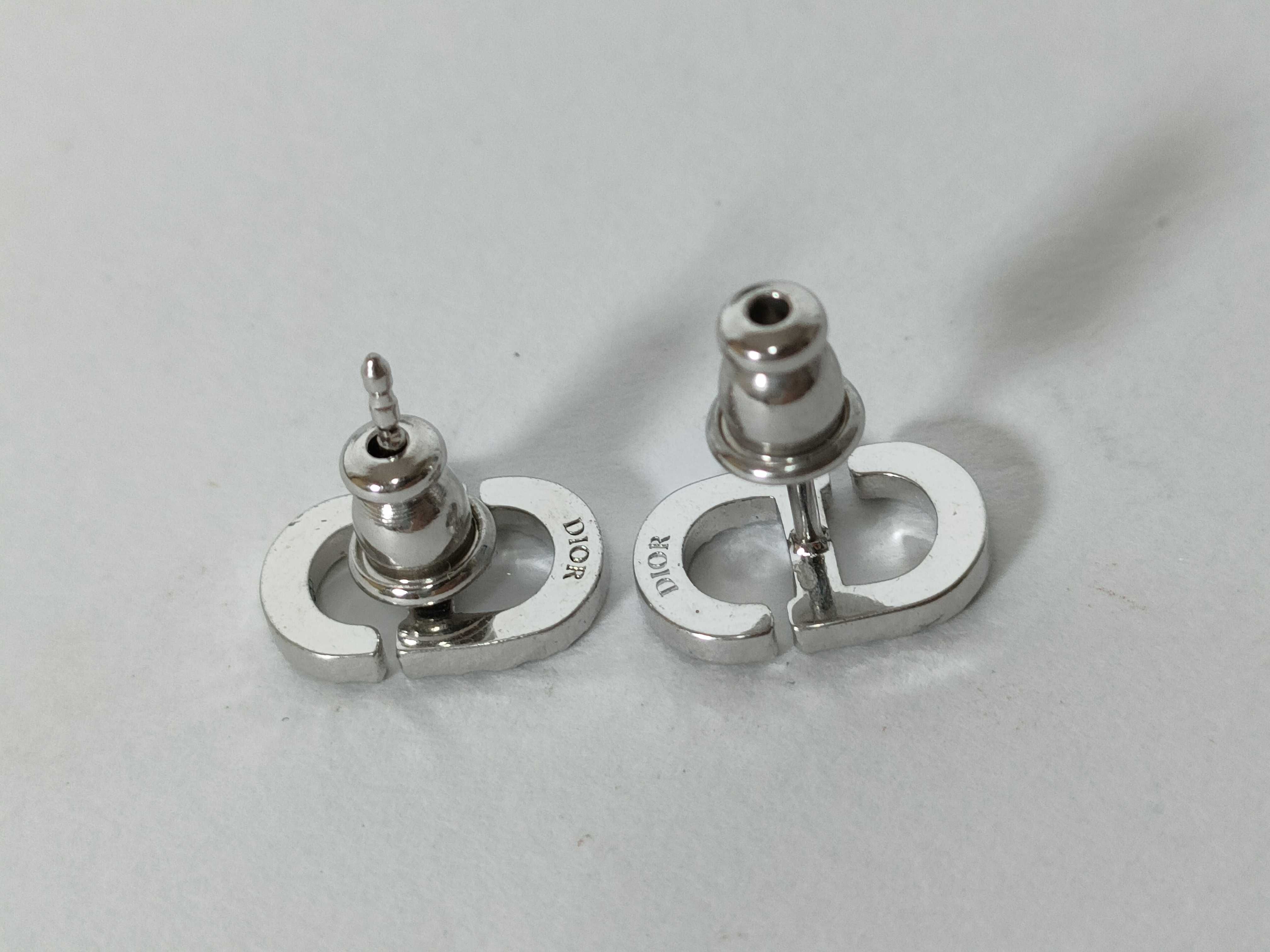 Petite CD Mini Stud Earrings — view 2