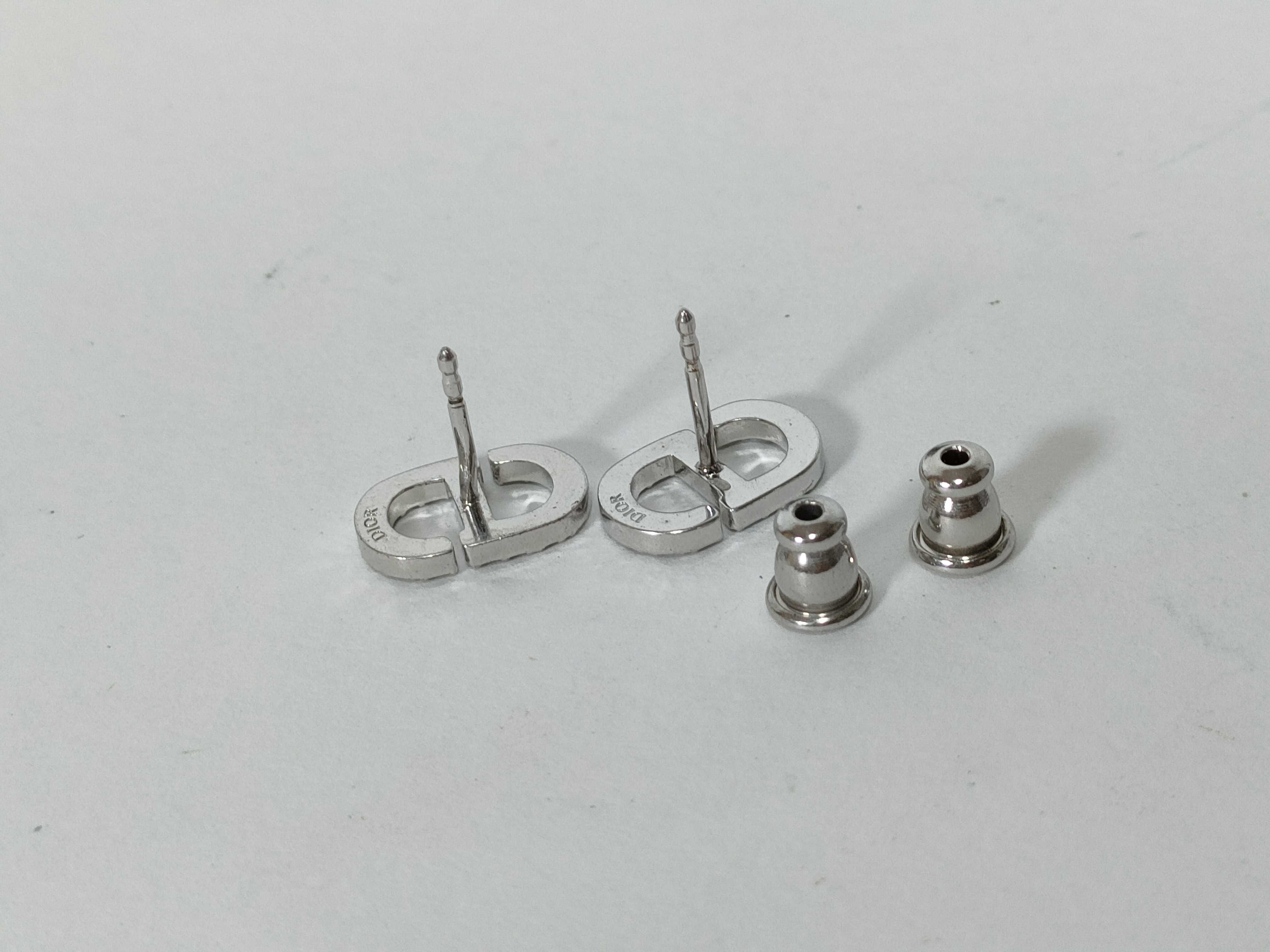 Petite CD Mini Stud Earrings — view 3