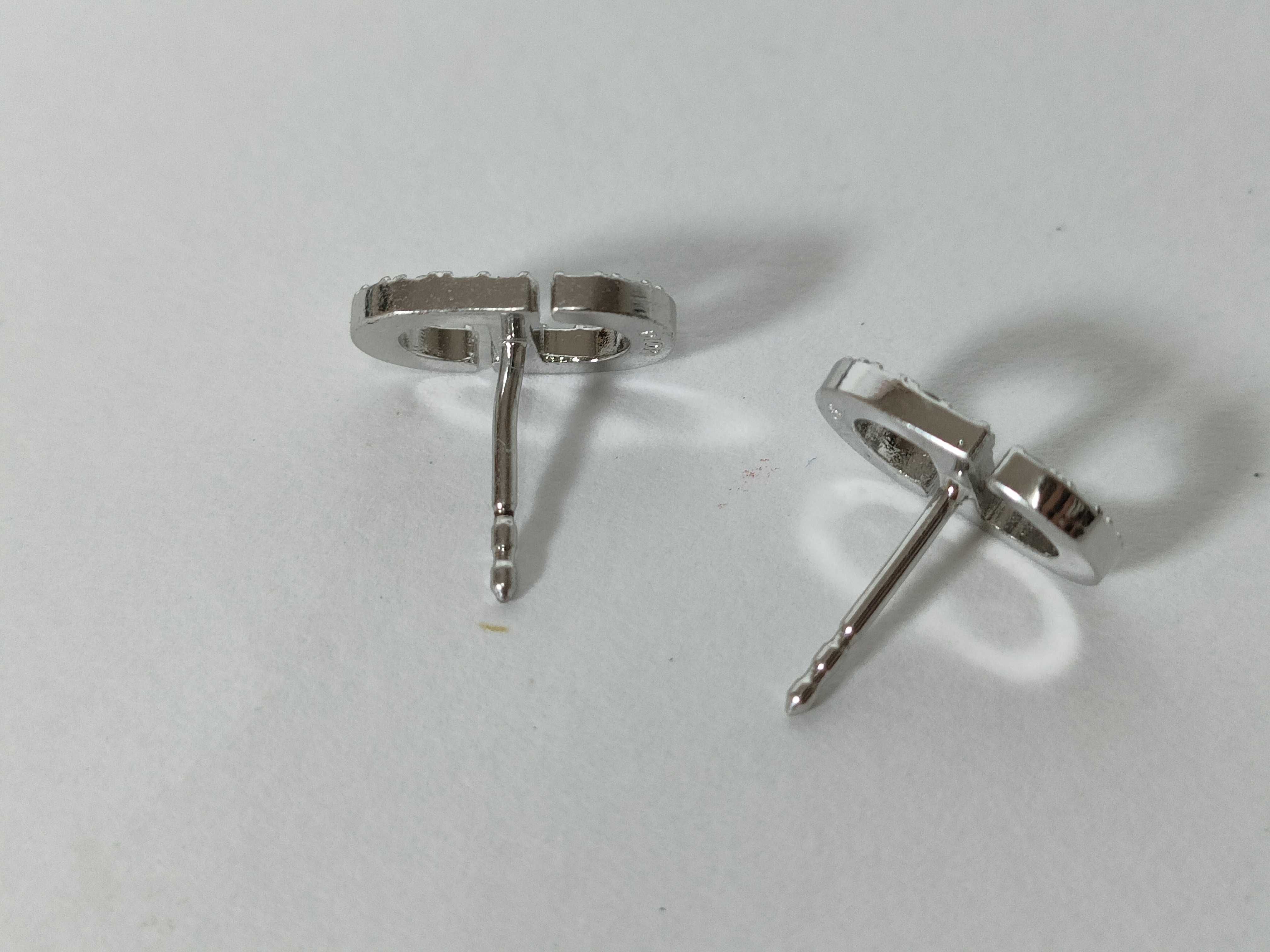 Petite CD Mini Stud Earrings — view 5