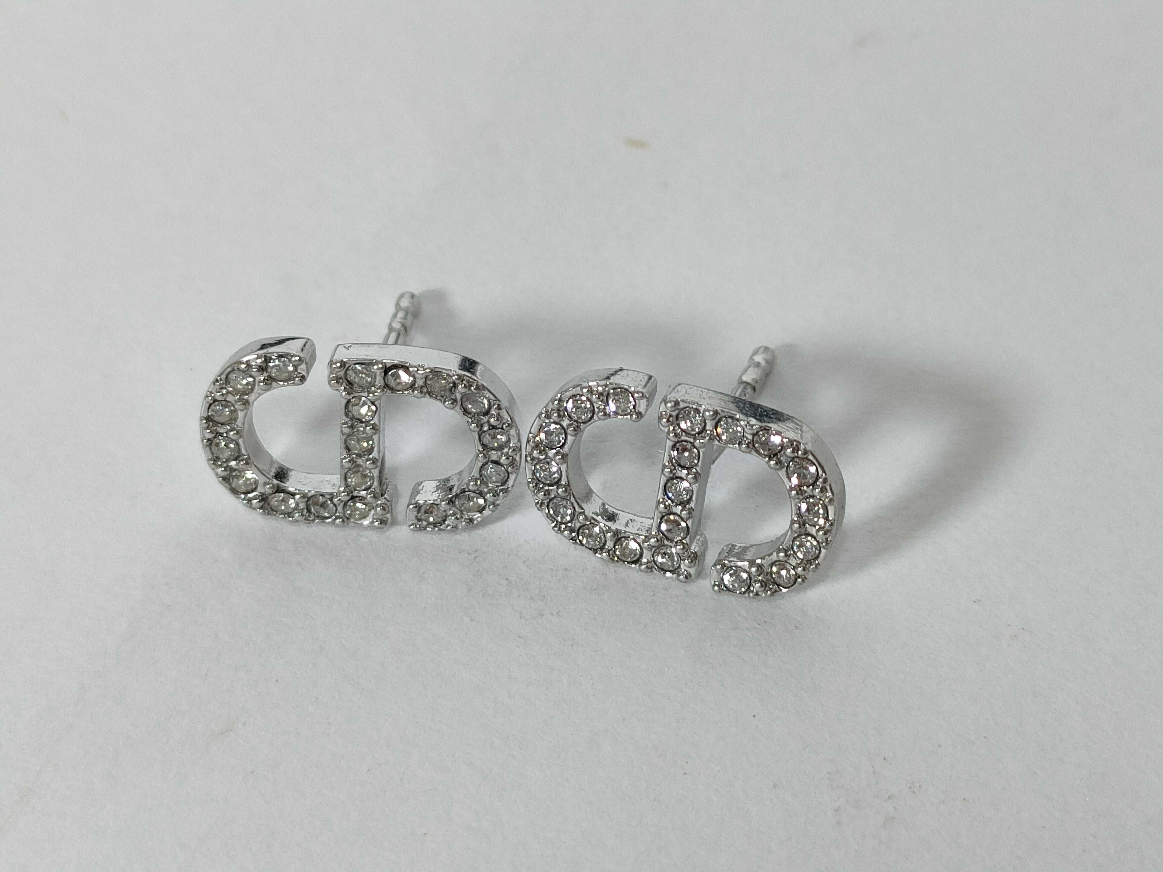 Petite CD Mini Stud Earrings — view 6