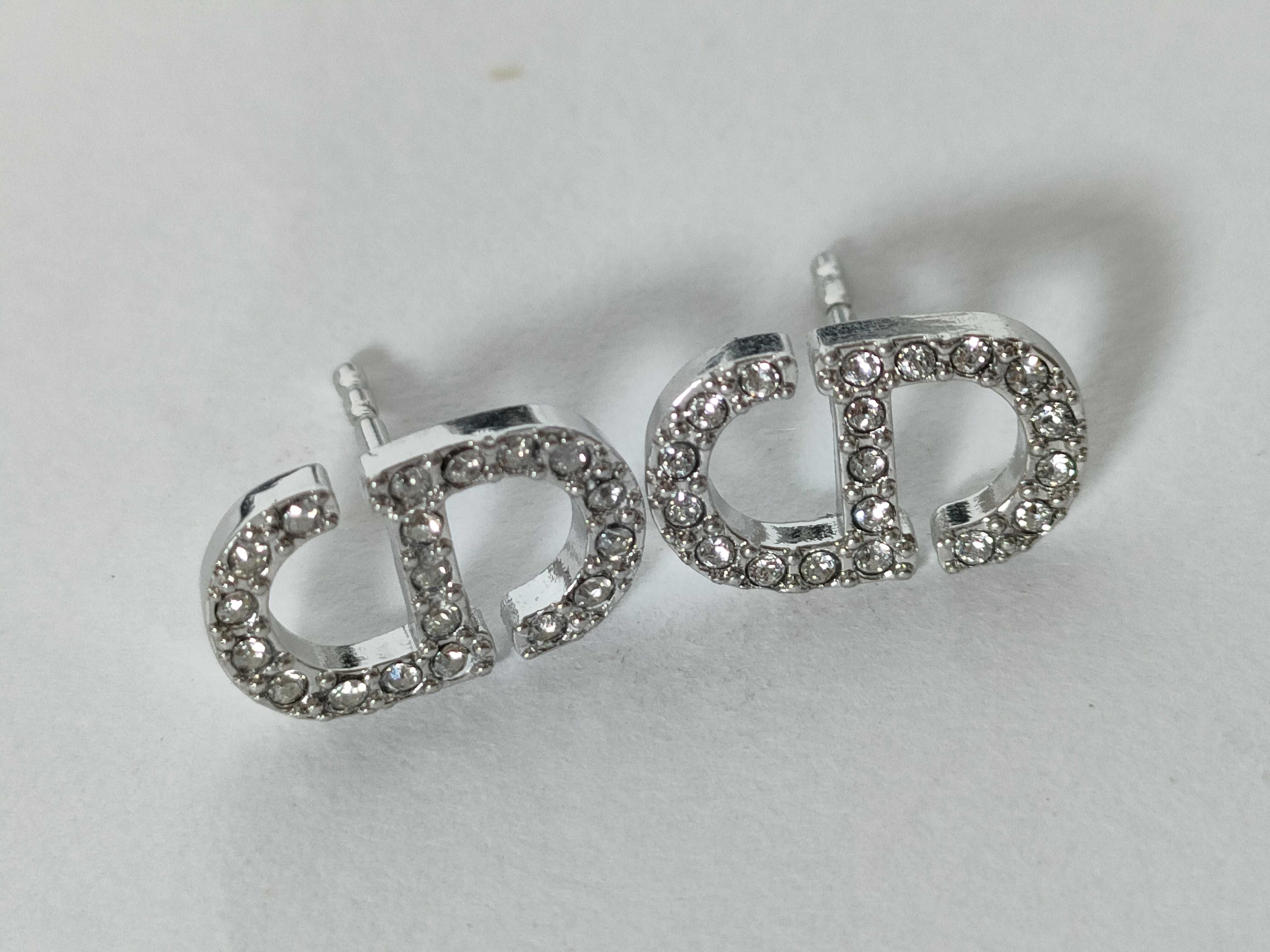 Petite CD Mini Stud Earrings — view 8