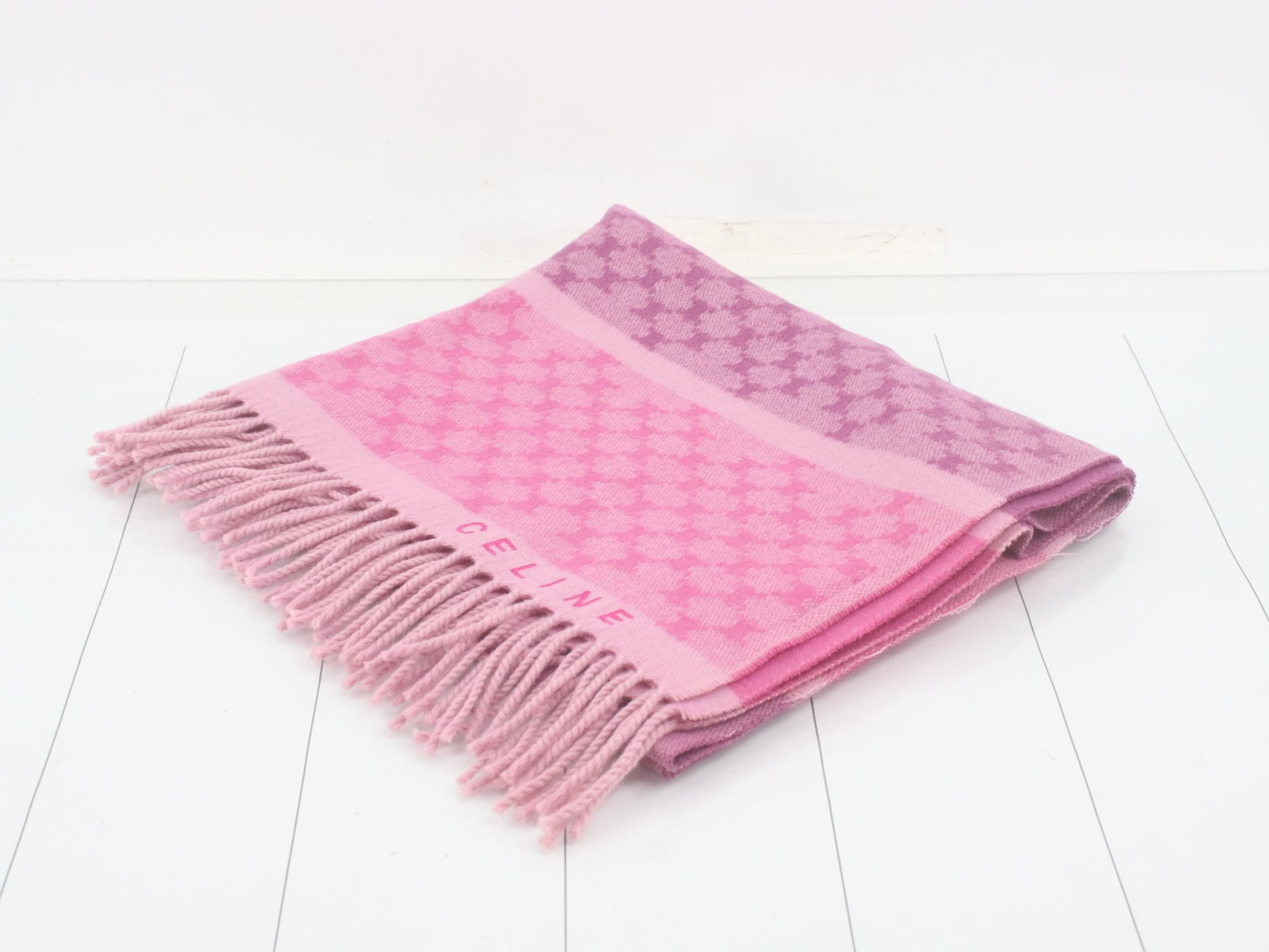 Triomphe Scarf, Pink x Purple