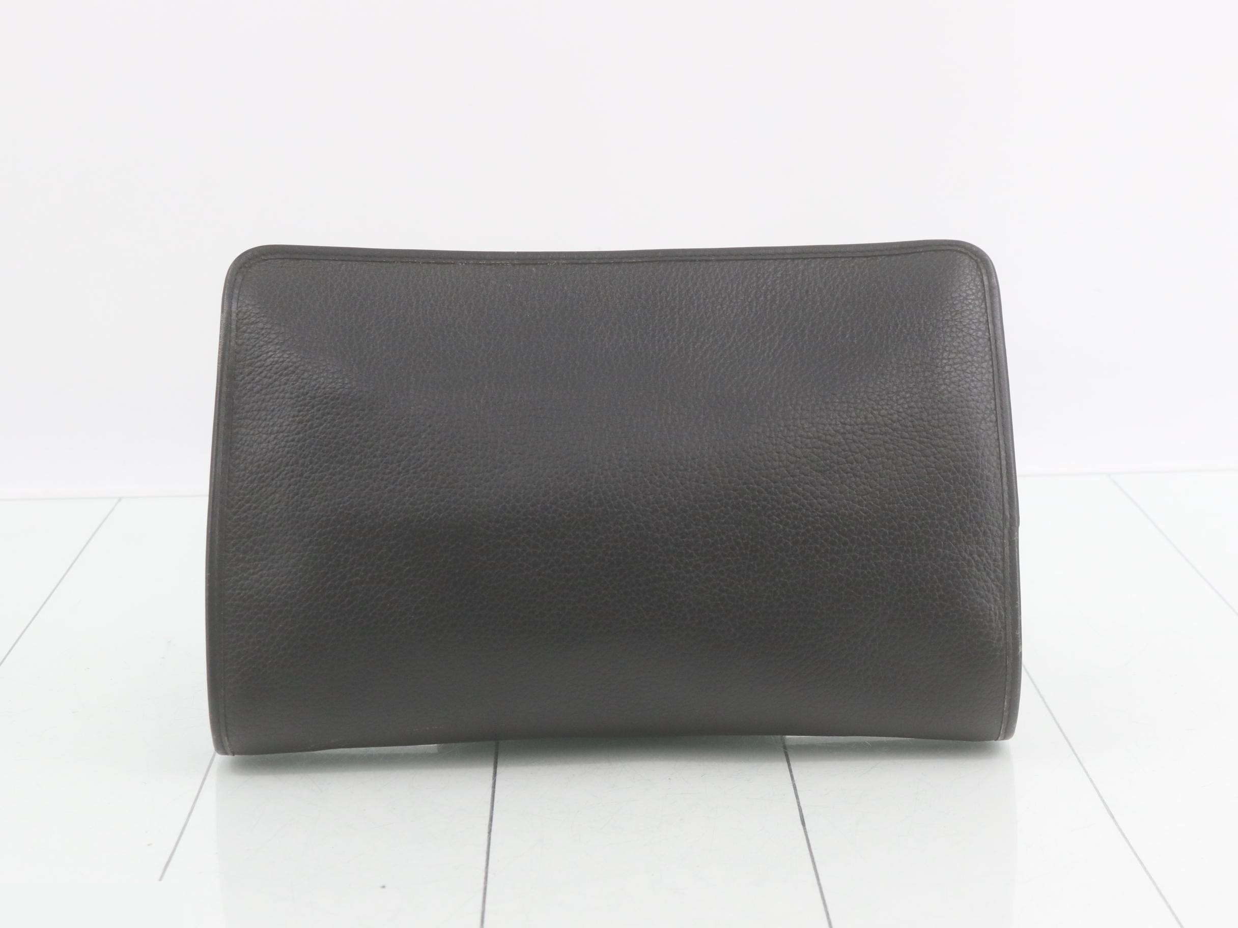 Second bag, Nova Check pattern, leather, black — view 2
