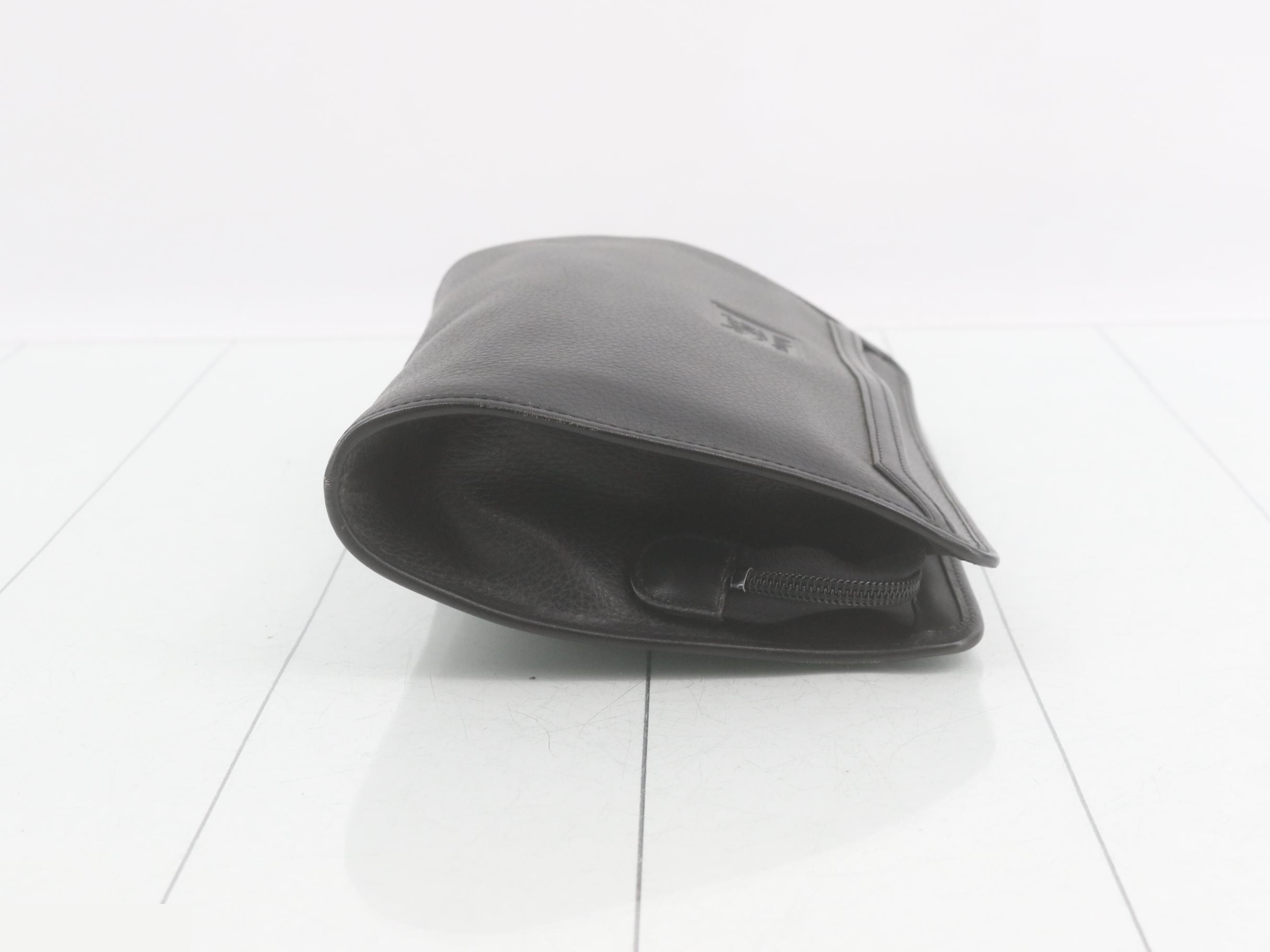 Second bag, Nova Check pattern, leather, black — view 3