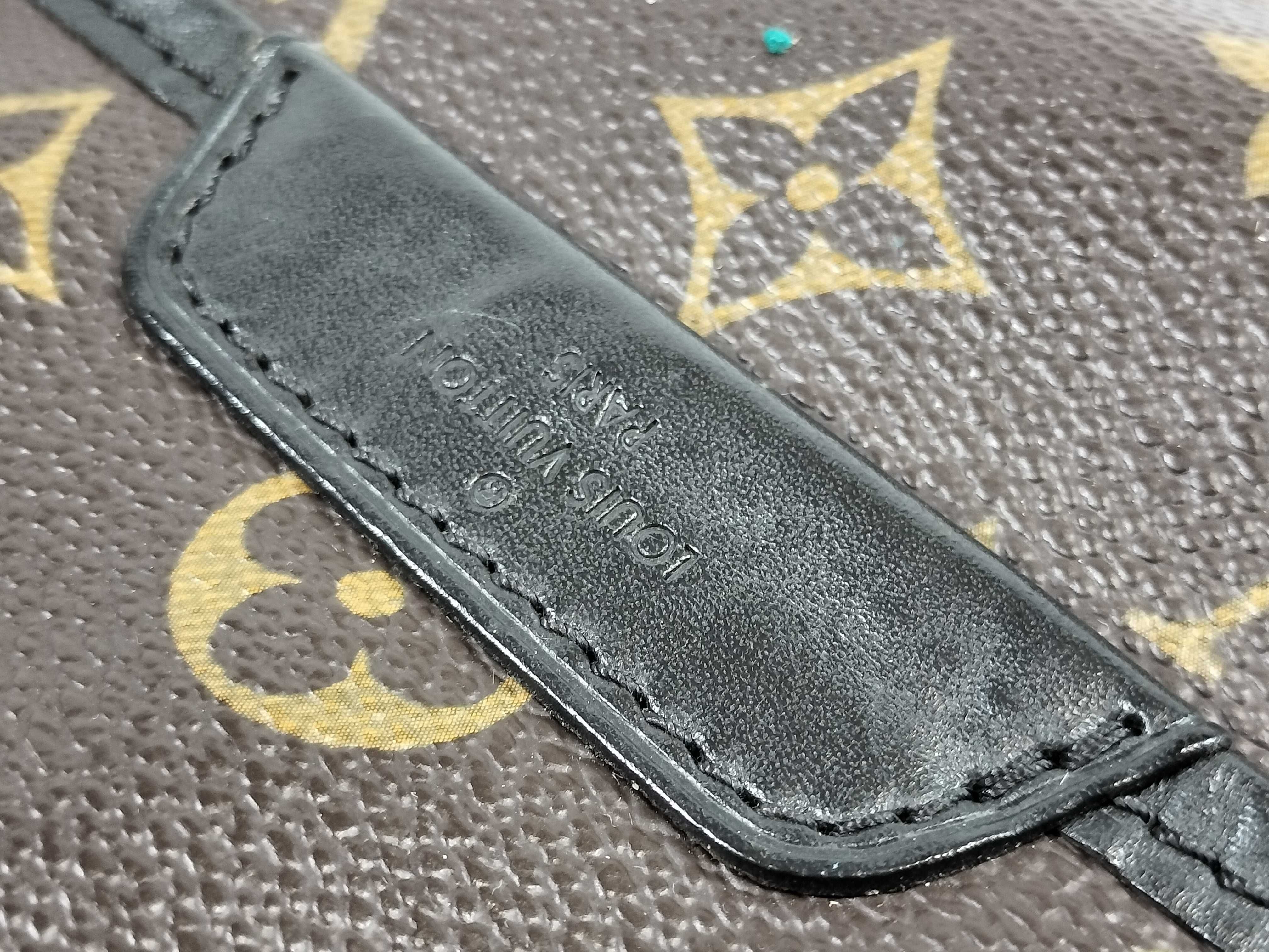 Monogram Macassar Bass PM Shoulder Bag — view 15