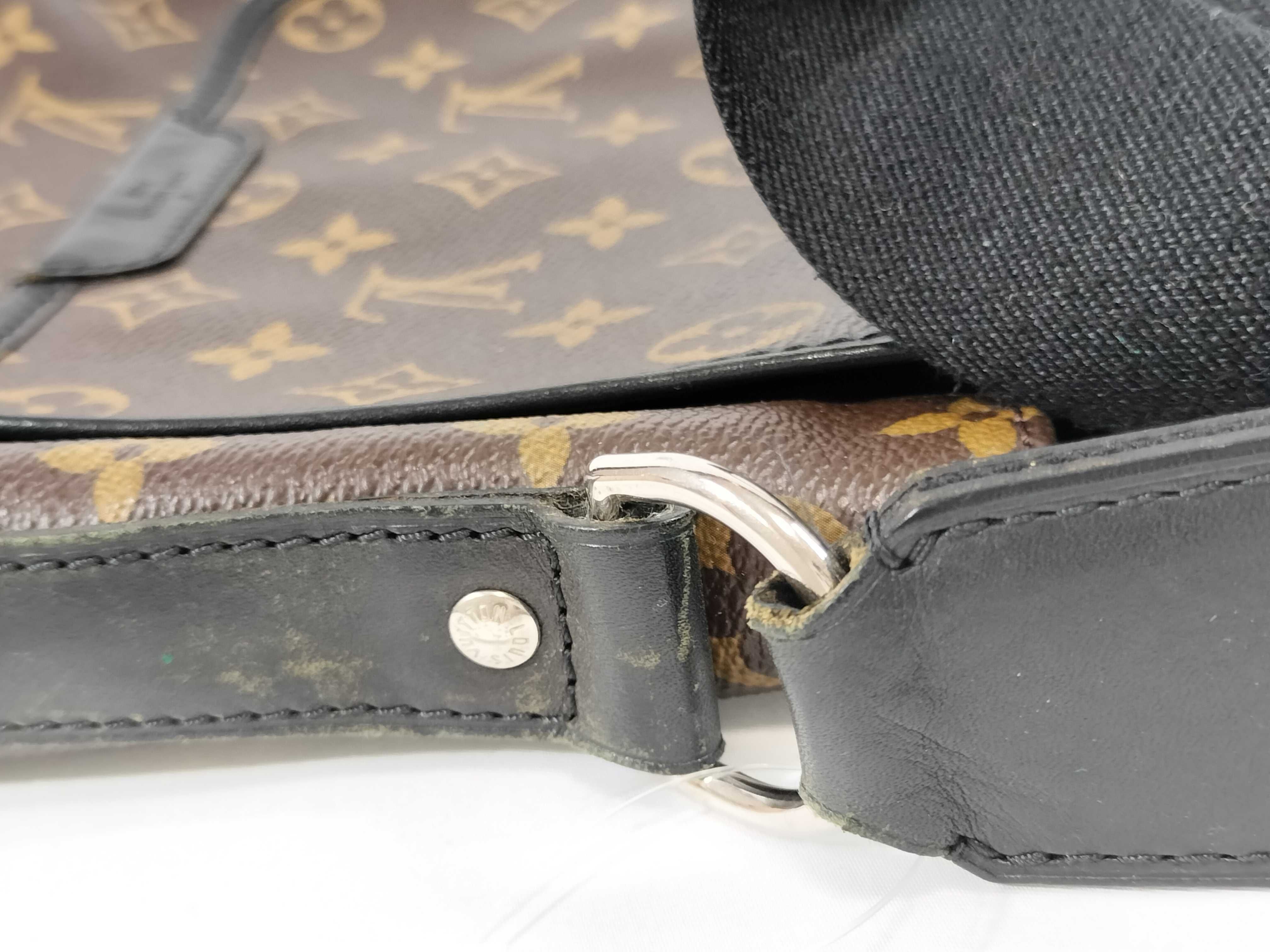 Monogram Macassar Bass PM Shoulder Bag — view 5