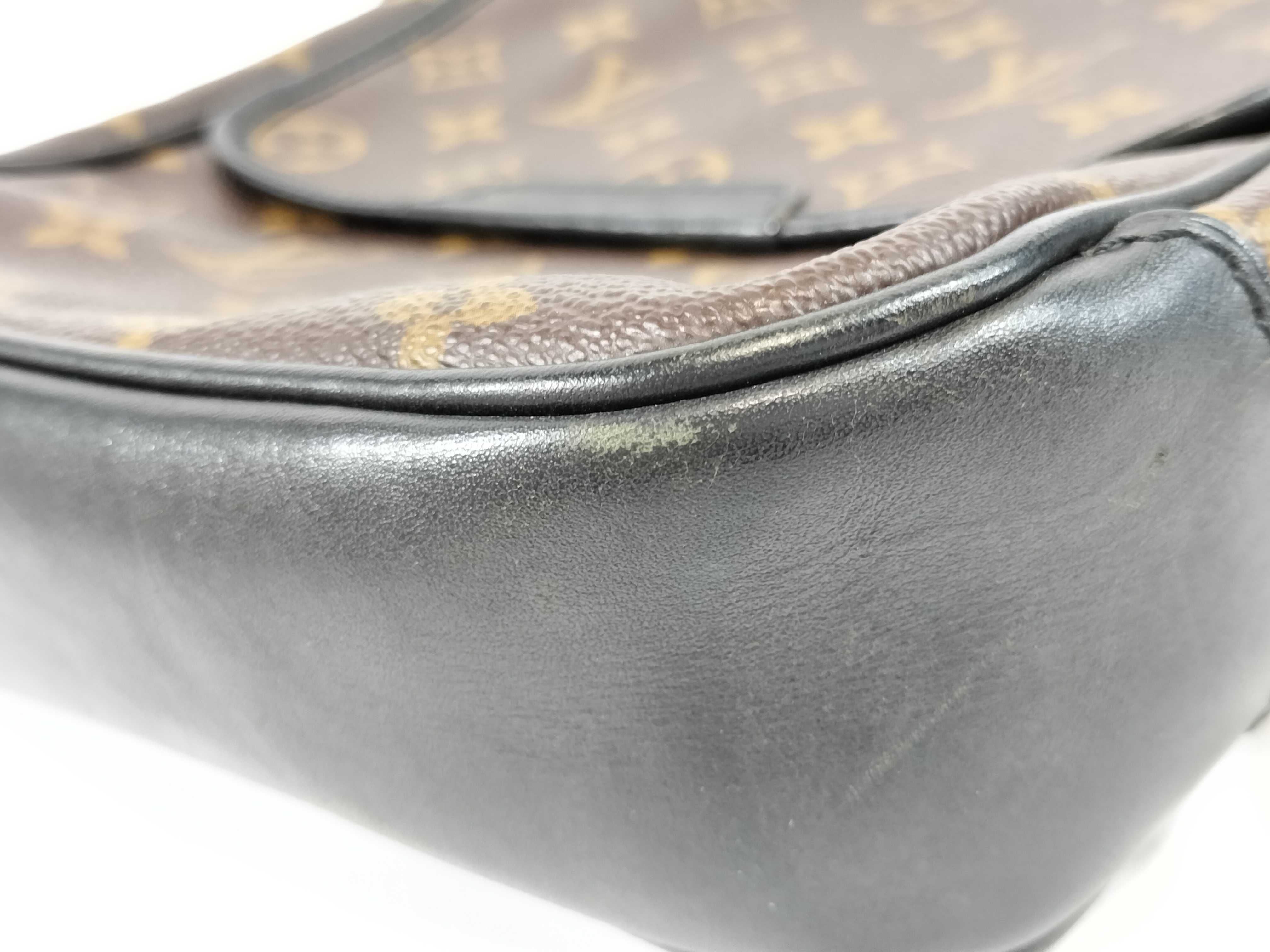 Monogram Macassar Bass PM Shoulder Bag — view 6