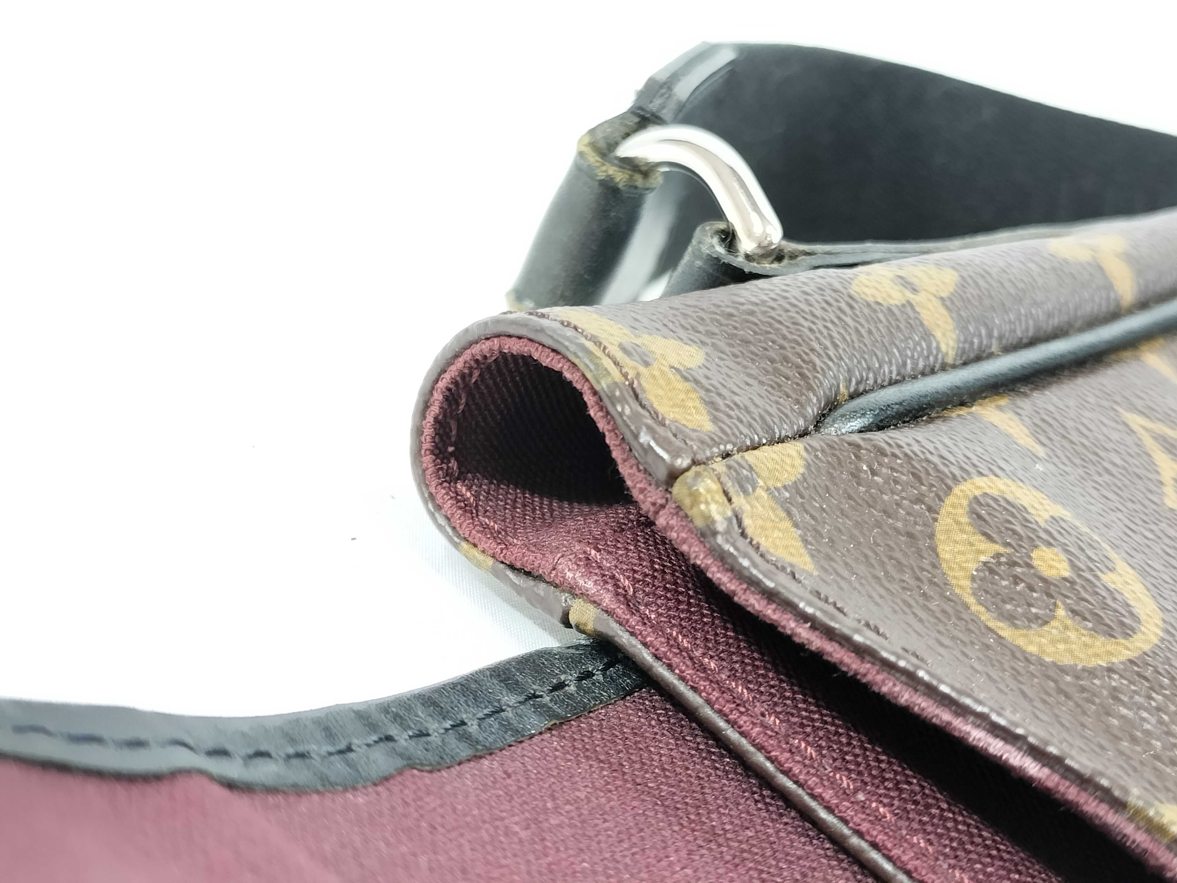 Monogram Macassar Bass PM Shoulder Bag — view 9