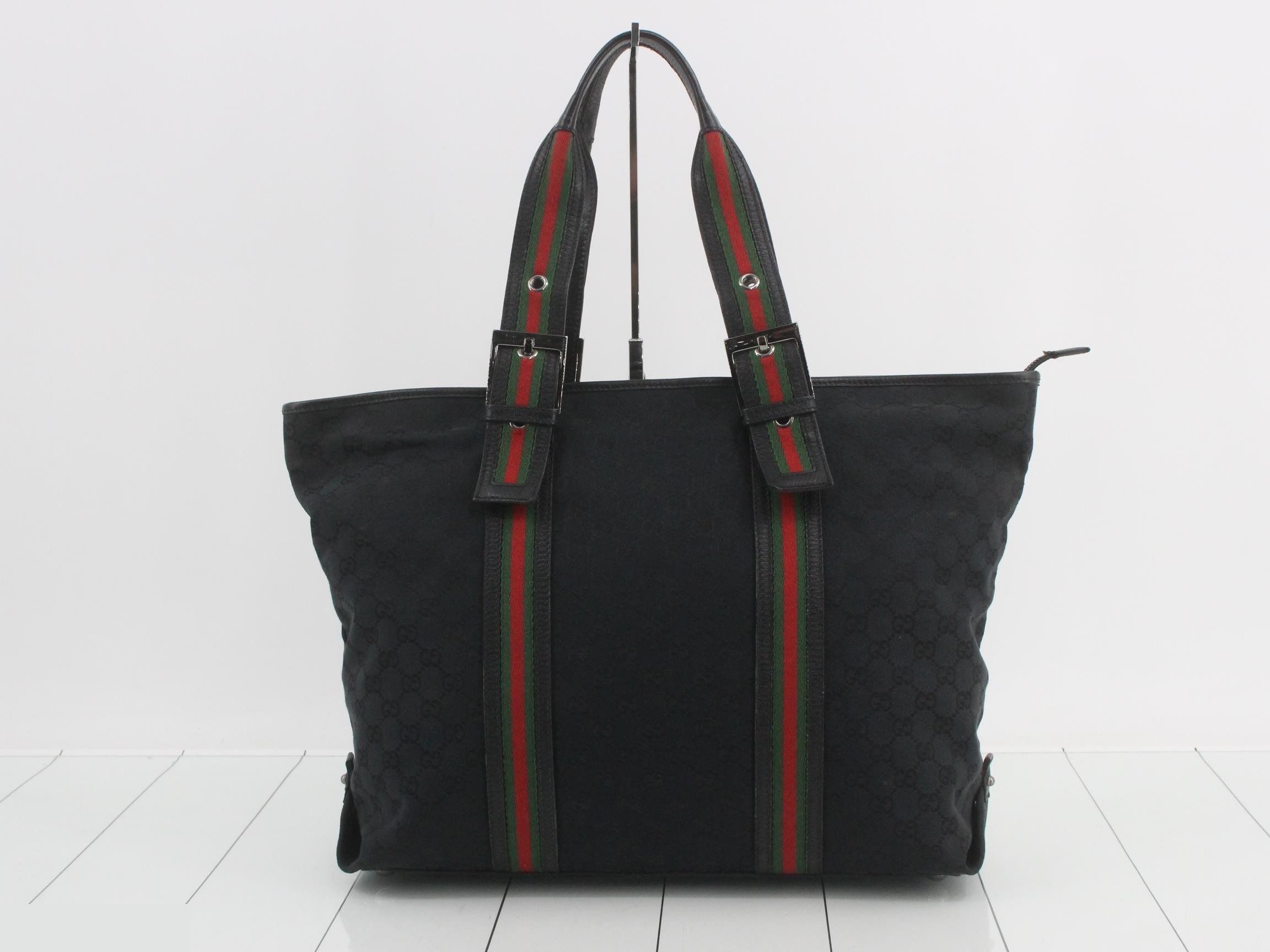 GG Canvas Tote Bag - Sherry - 132898 — view 2