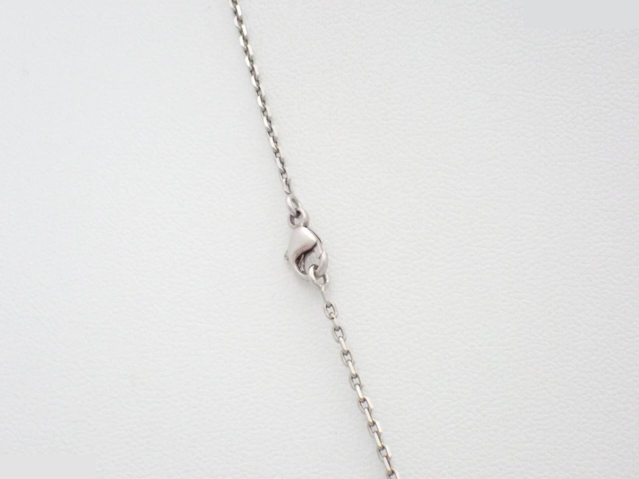 O'Kelly PM necklace with D stamp, box included, chain approximately 50cm long. — view 2
