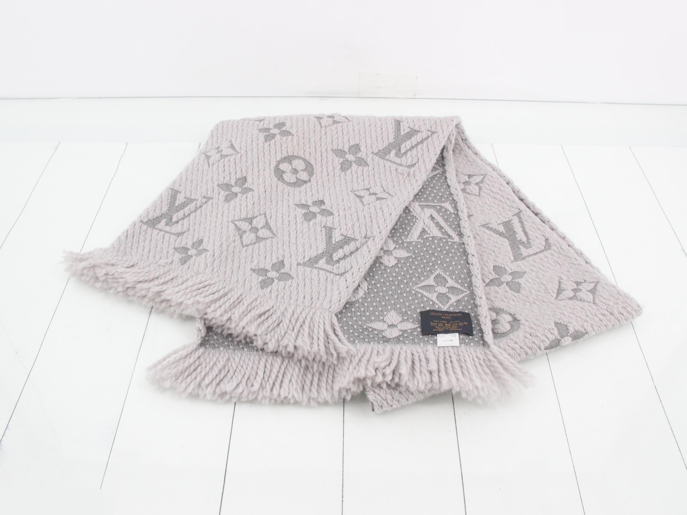 Echarpe Logomania Gris Perle — view 2