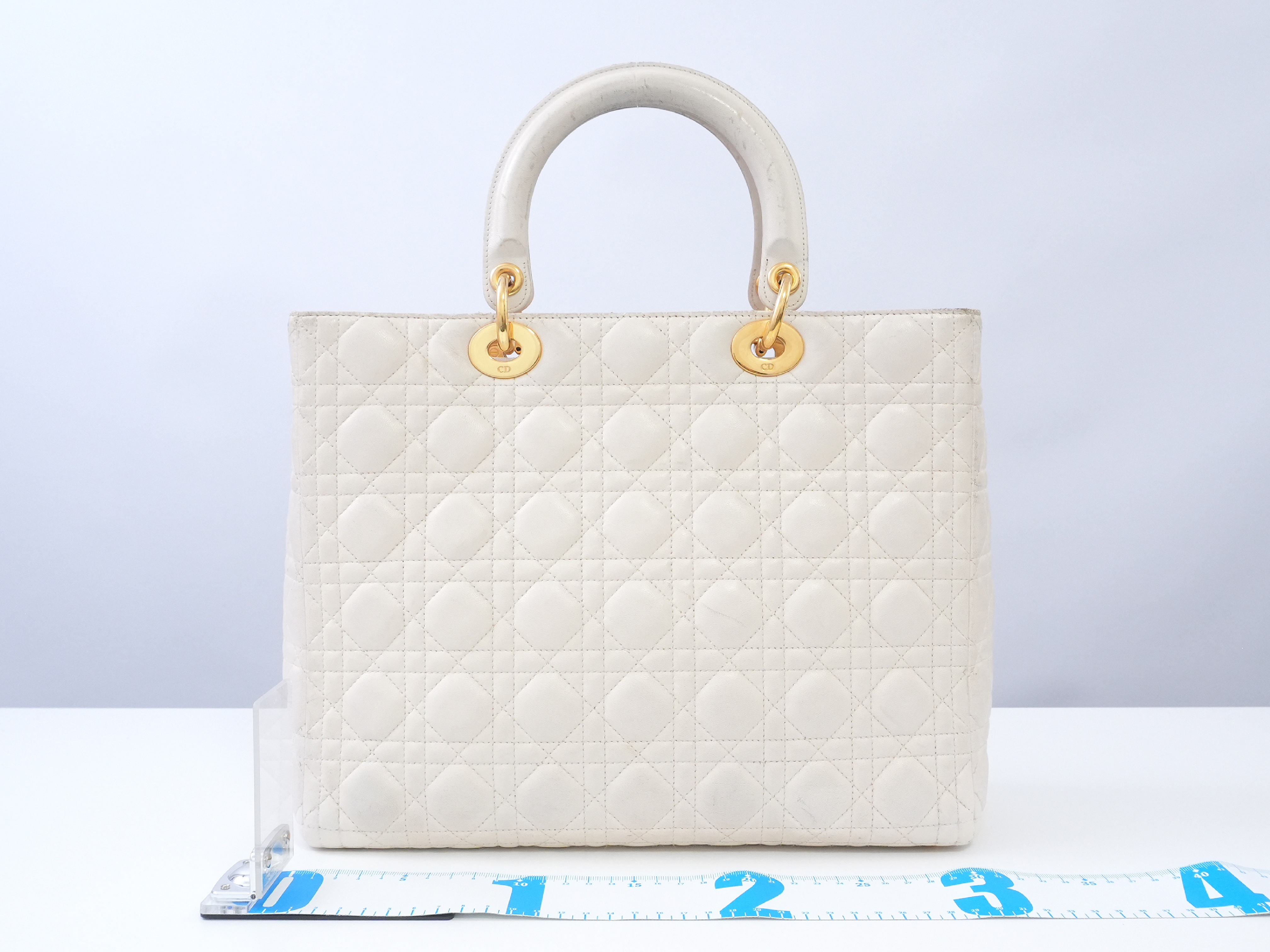 Lady Dior Cannage Handbag — view 2