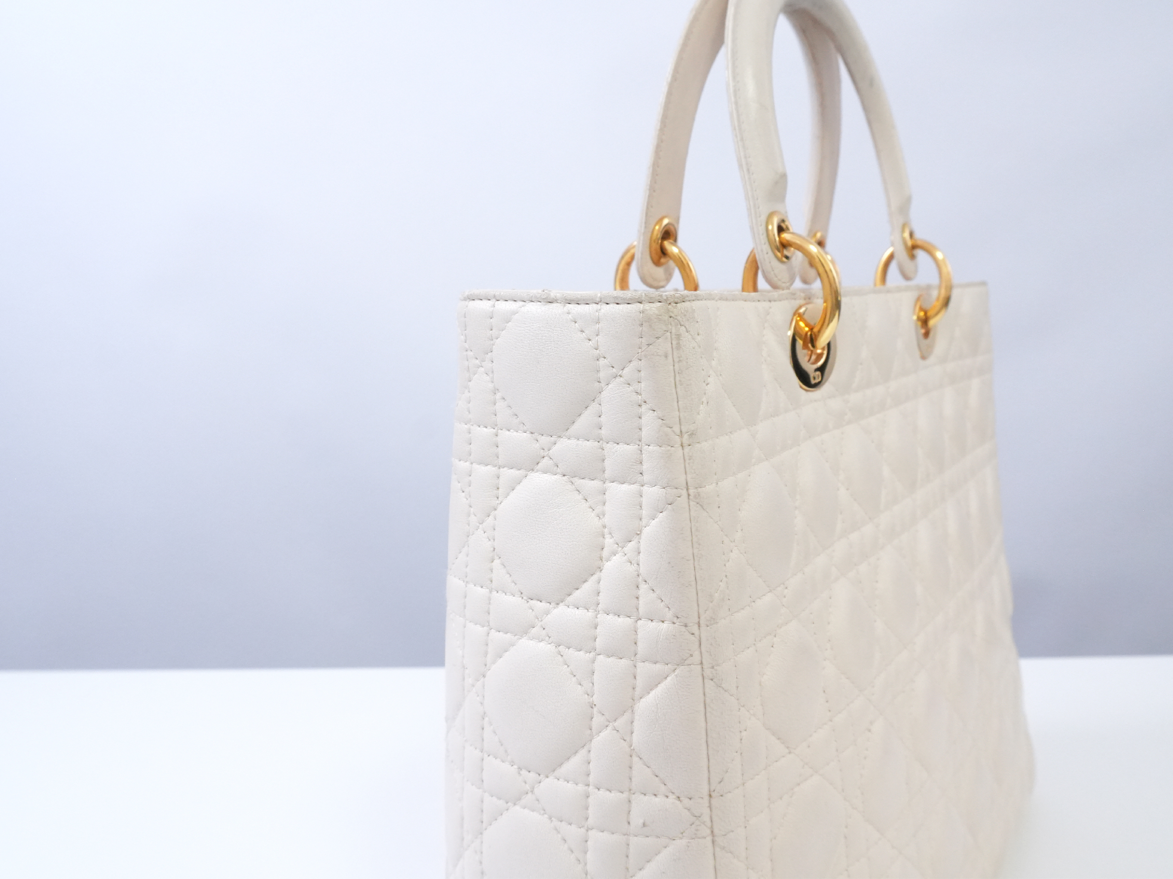 Lady Dior Cannage Handbag — view 11