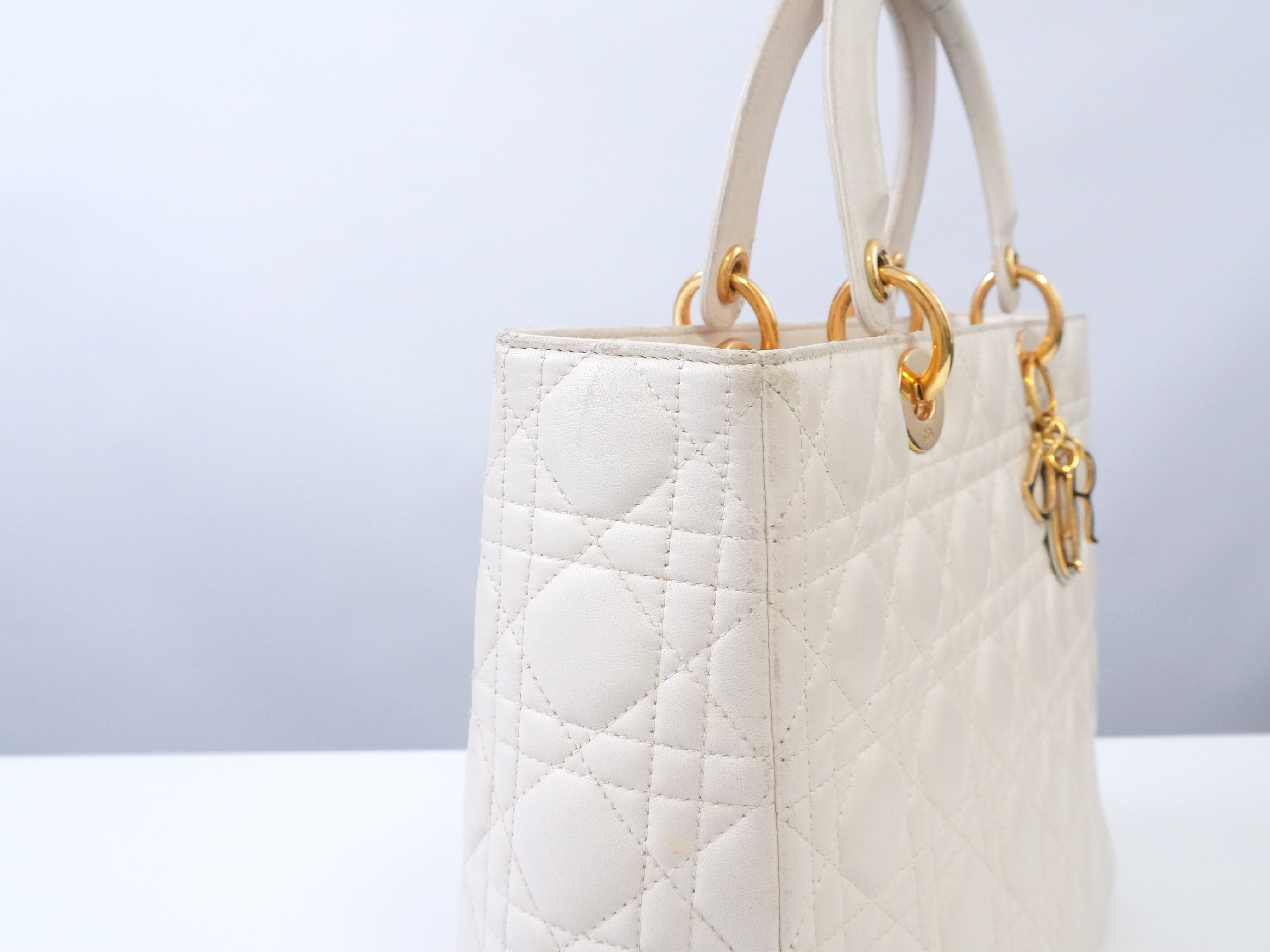 Lady Dior Cannage Handbag — view 12