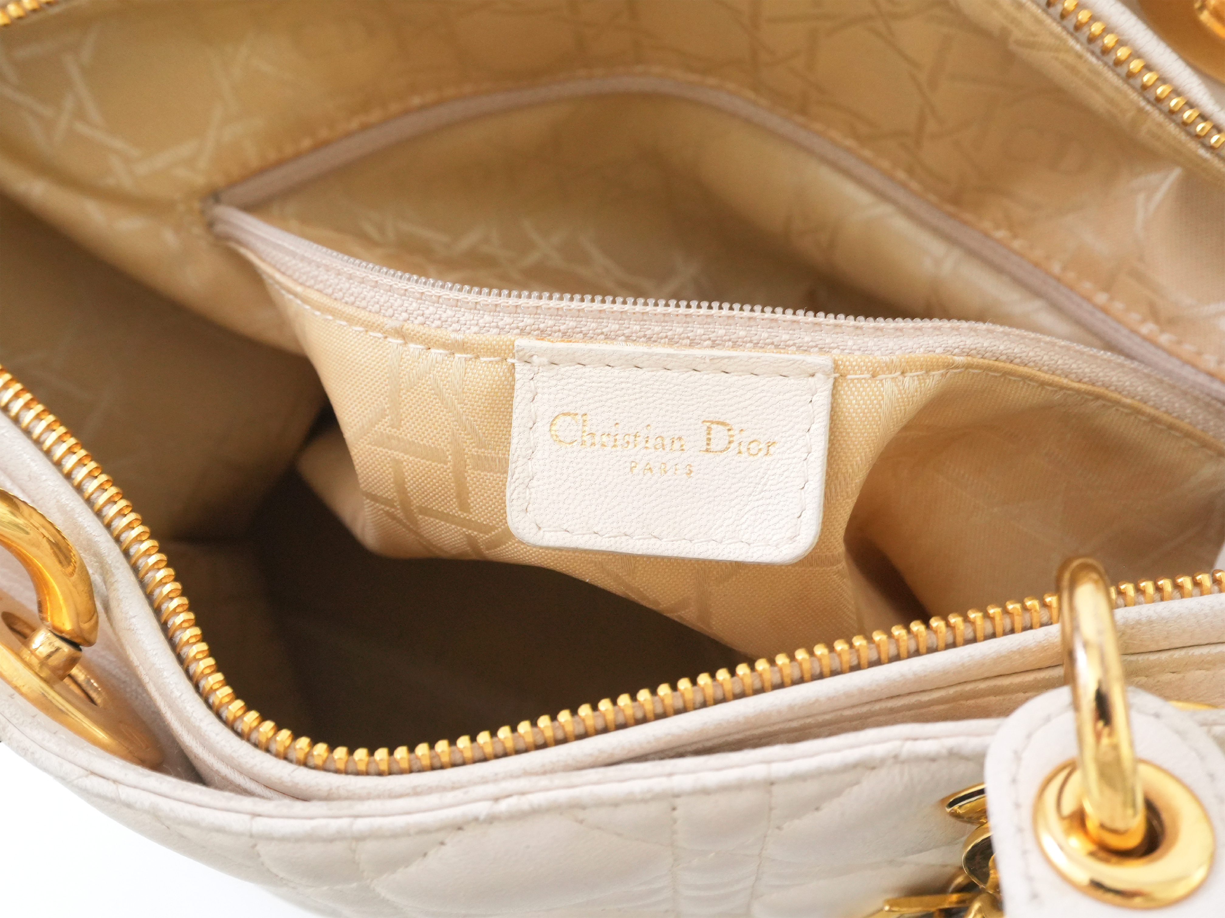 Lady Dior Cannage Handbag — view 6