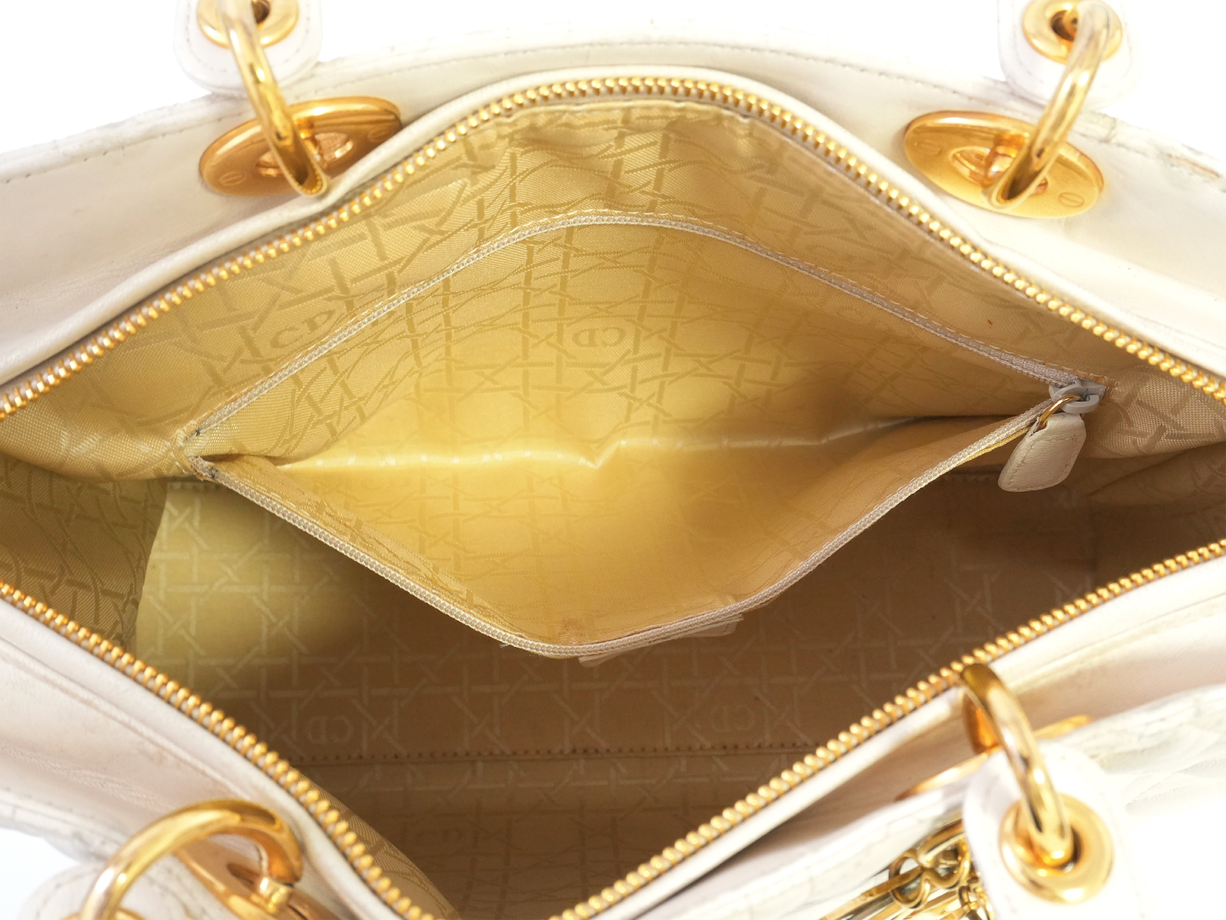 Lady Dior Cannage Handbag — view 7