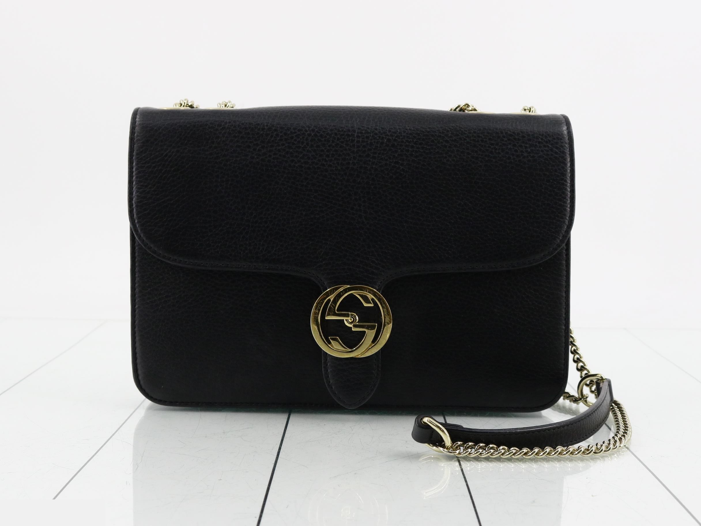 Interlocking Chain Shoulder Bag