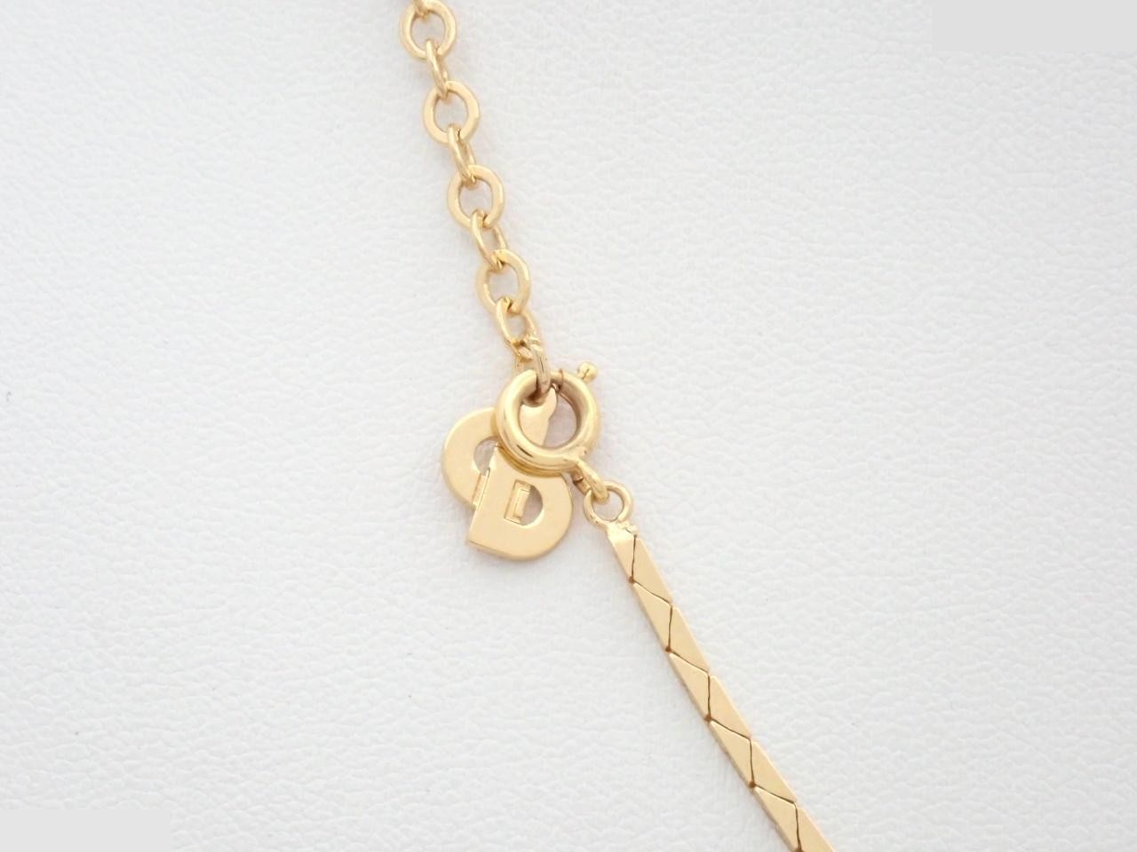 Rhinestone necklace, total length approximately 42 cm — view 2