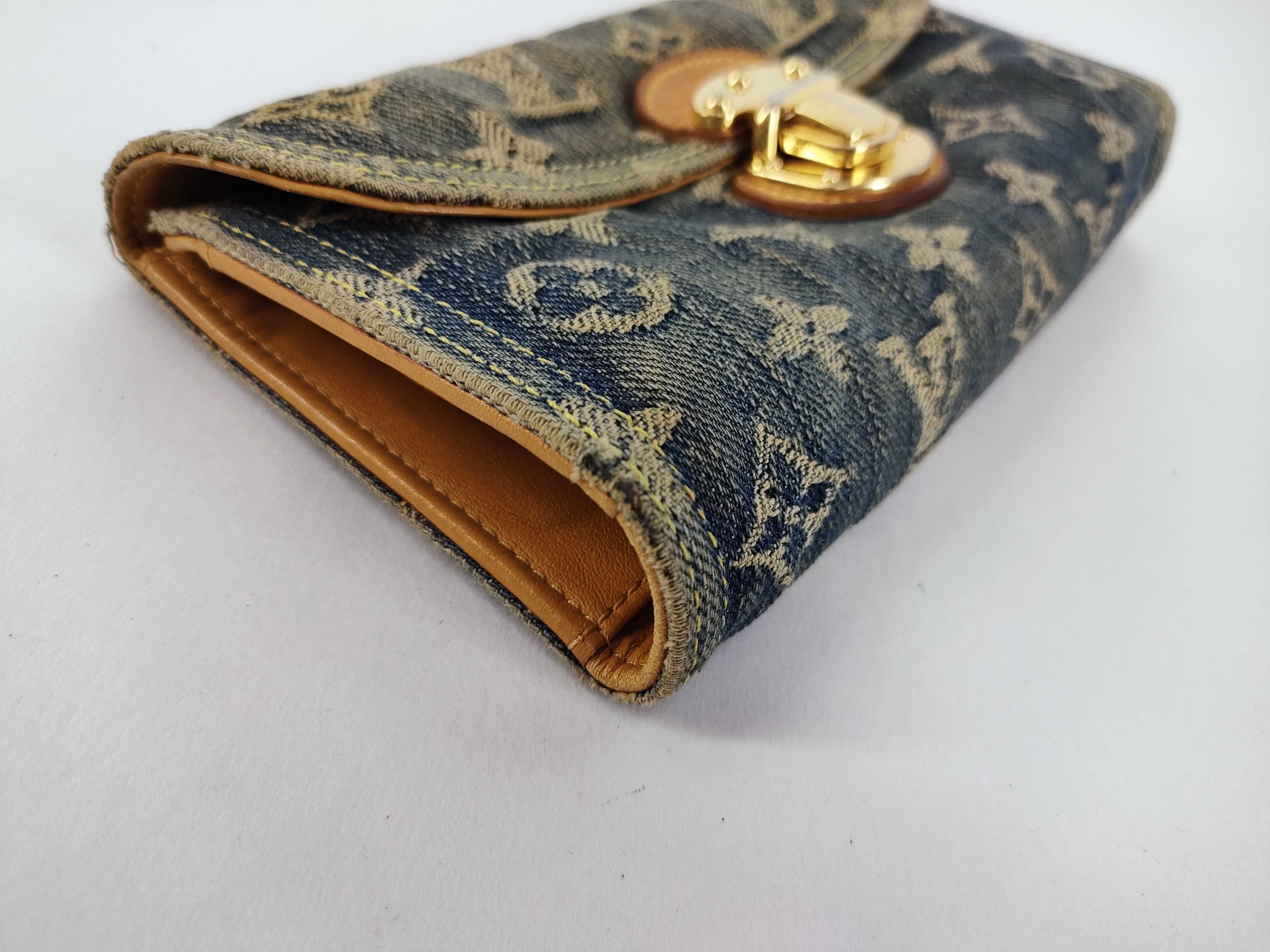 Monogram Denim Portefeuille Amelia Wallet M95511 — view 3
