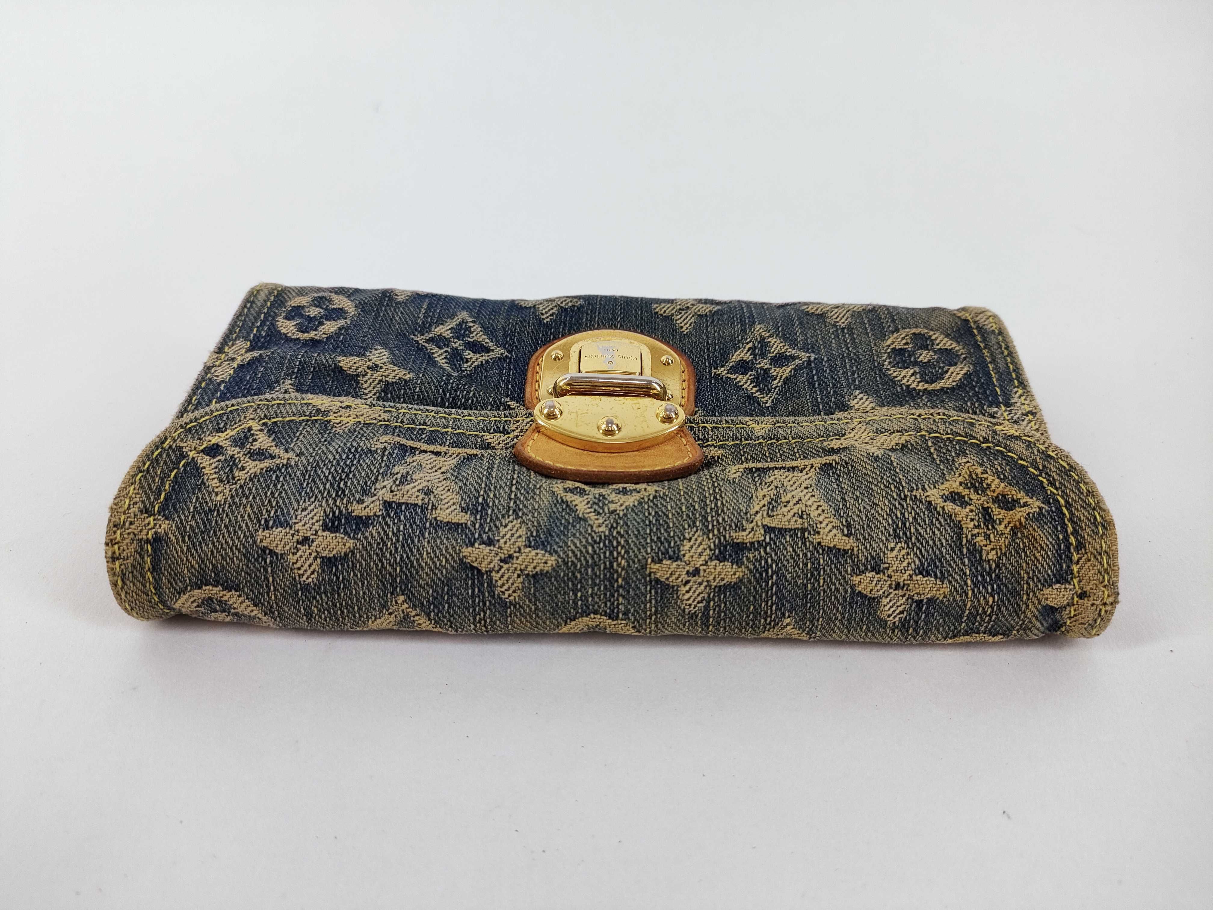 Monogram Denim Portefeuille Amelia Wallet M95511 — view 7