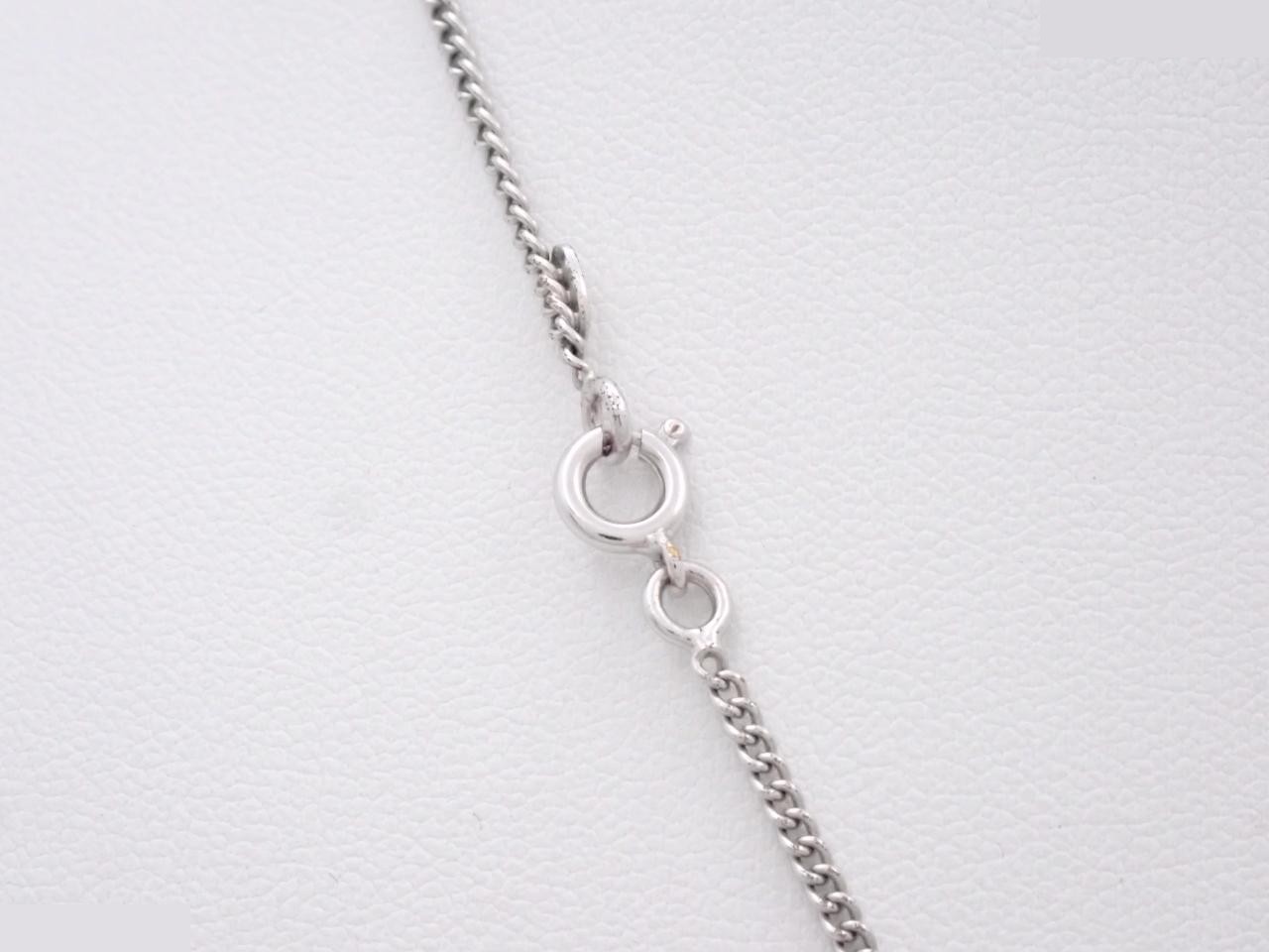 Coco Mark Rhinestone Necklace 06V — view 2