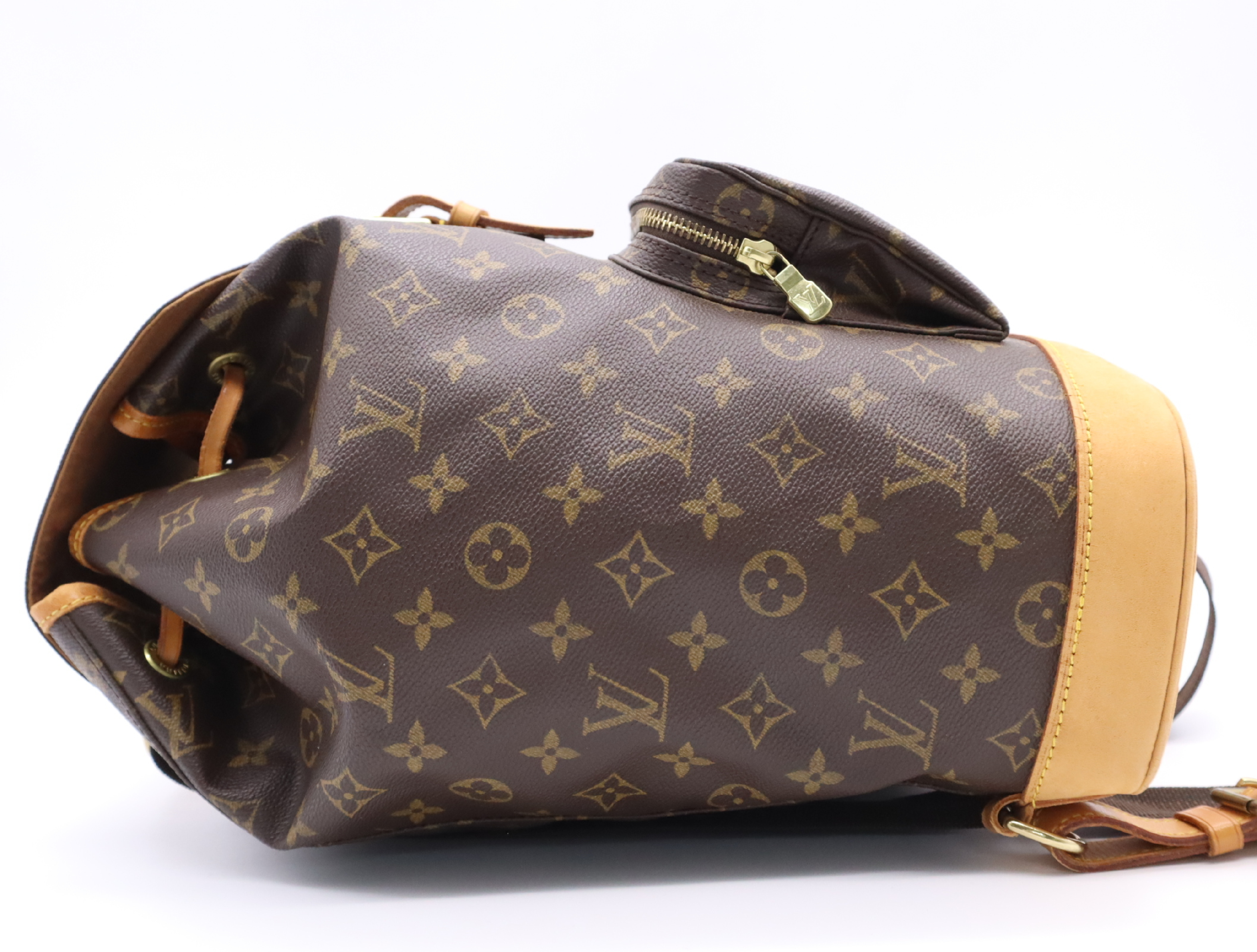 M51135 Monogram Montsouris GM Backpack — view 3