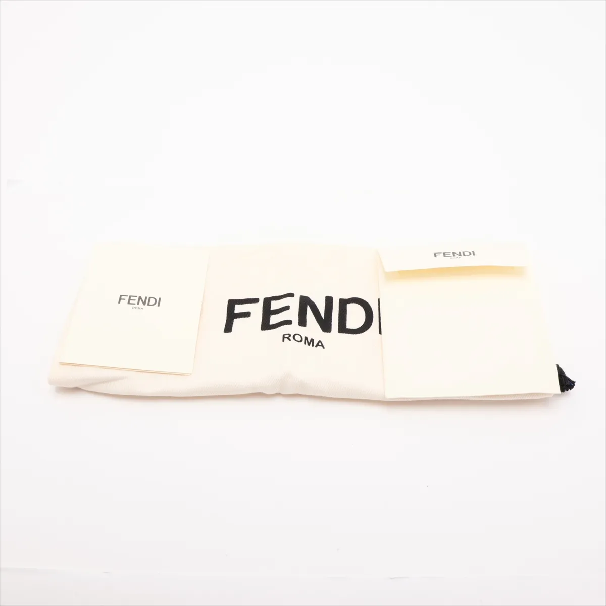 [Individually packaged] Fendi Baguette 8BR600 Leather x Jewel Shoulder Bag, Black — view 9