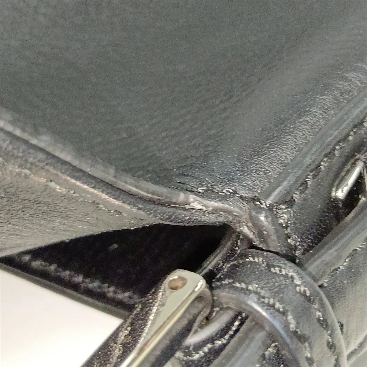 [Individually packaged] Fendi Baguette 8BR600 Leather x Jewel Shoulder Bag, Black — view 10