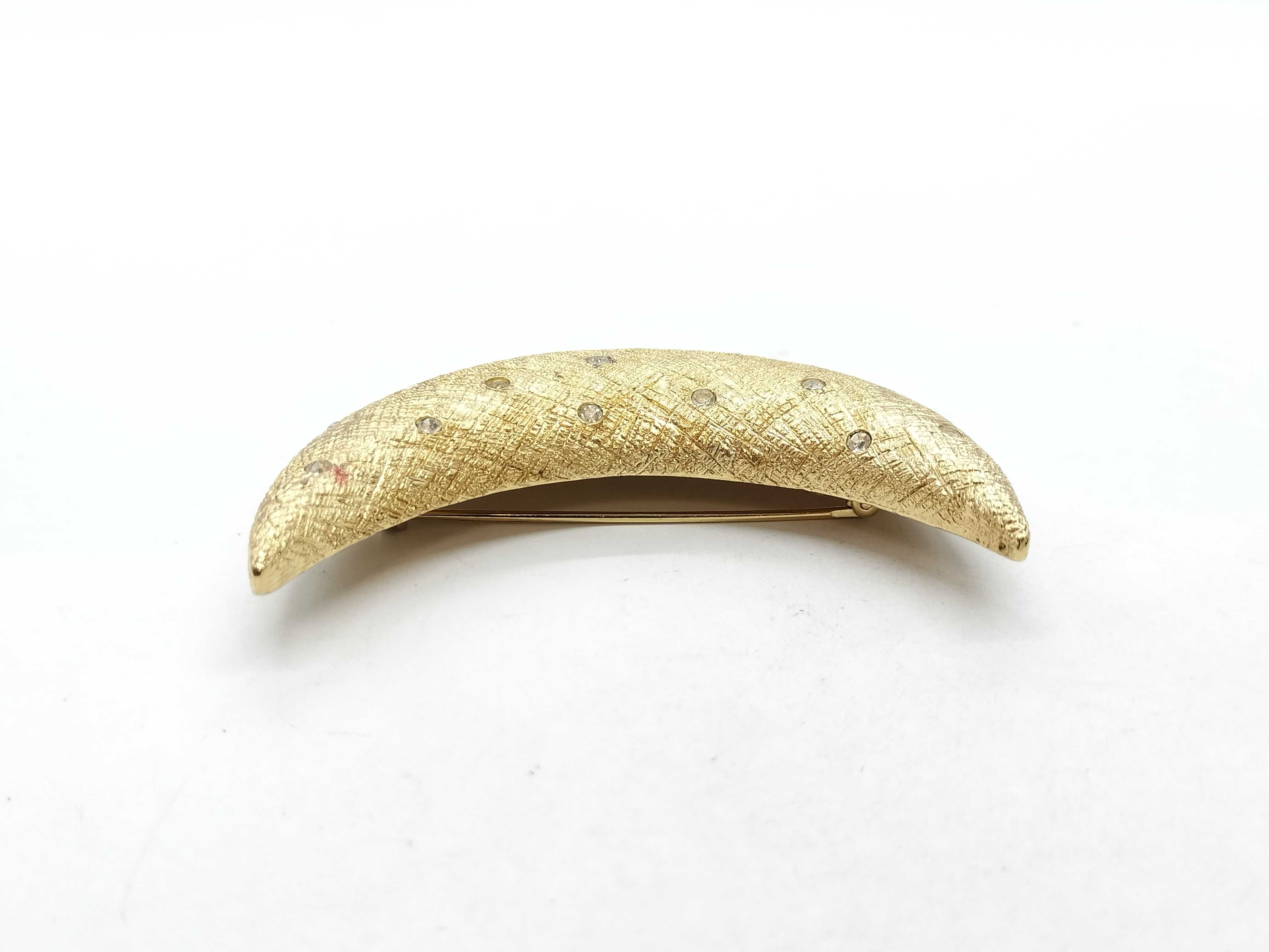 brooch, moon-shaped brooch — view 5