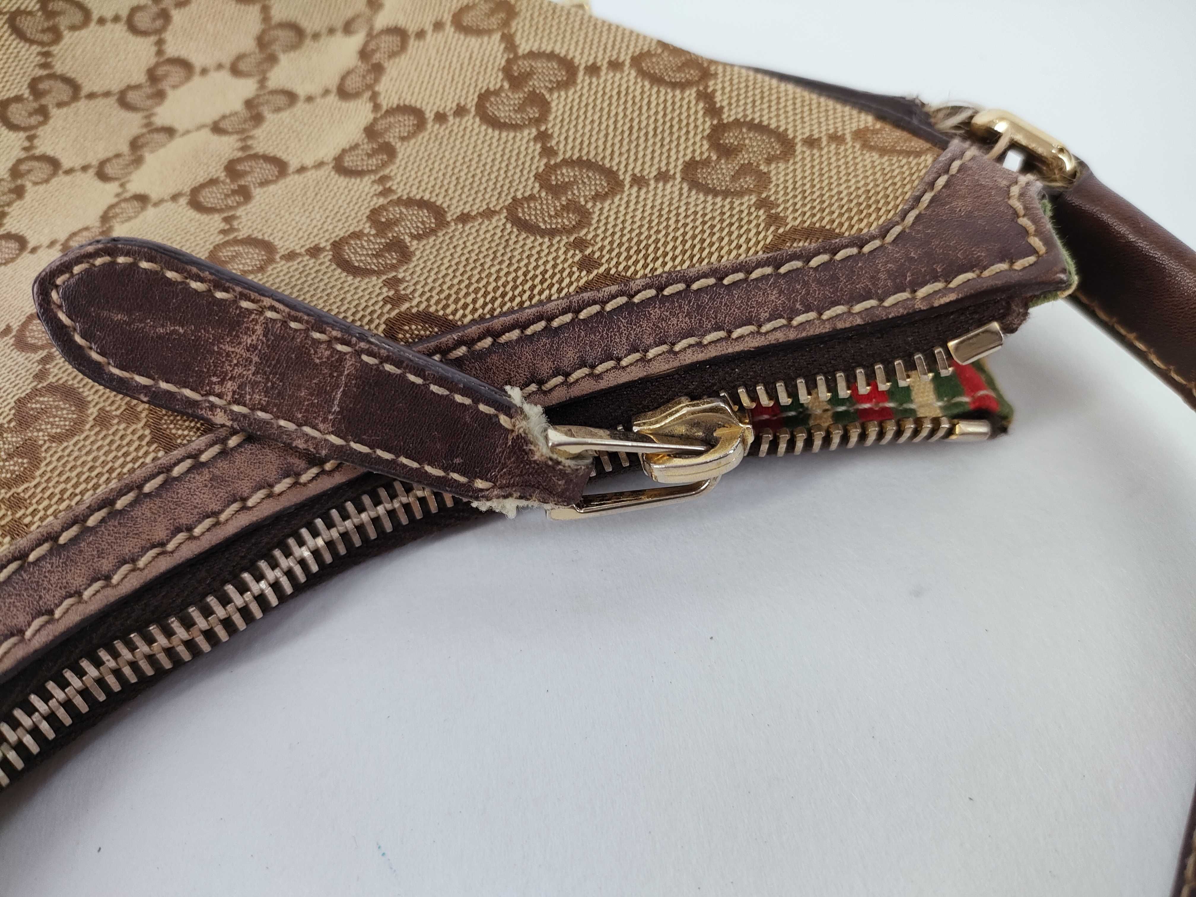 GG Canvas Semi-Shoulder Bag — view 6